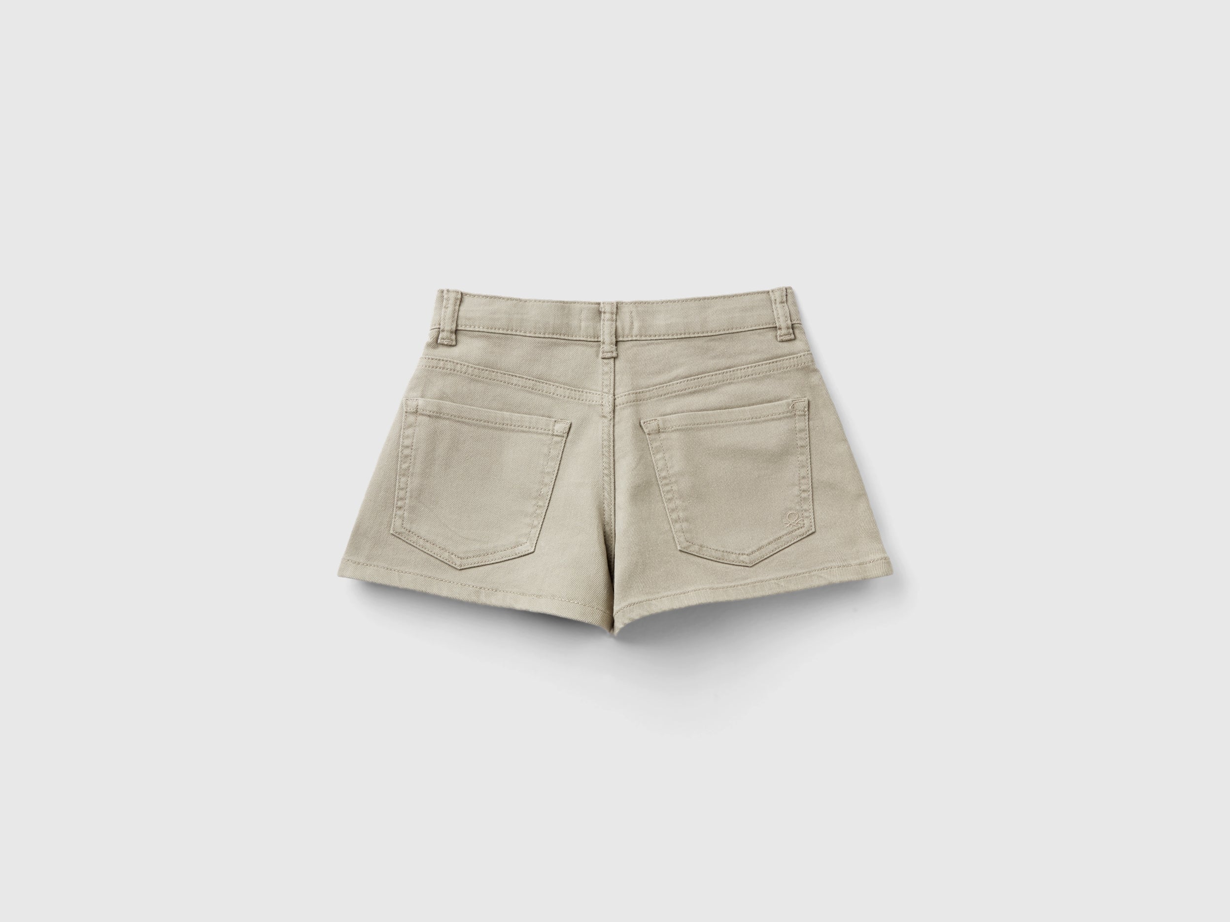 Shorts in cotone stretch - Image 2