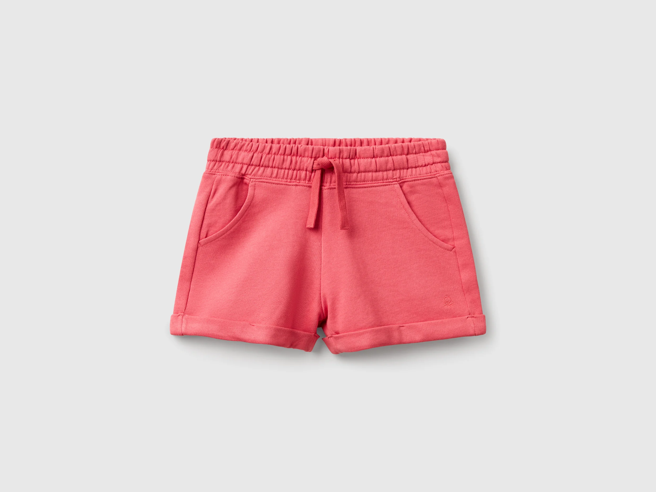 Shorts in felpa 100% cotone