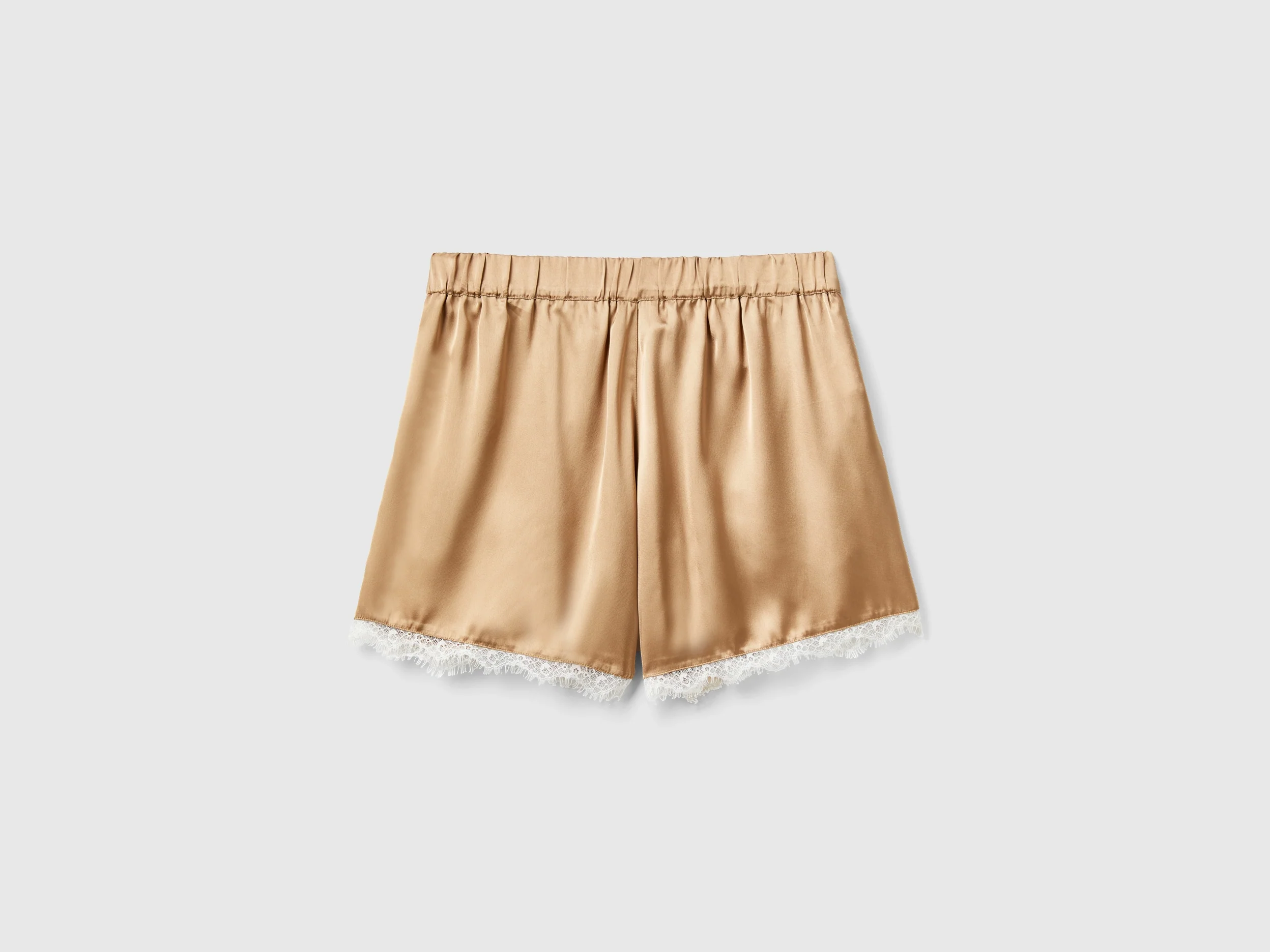 Shorts in satin - Image 2