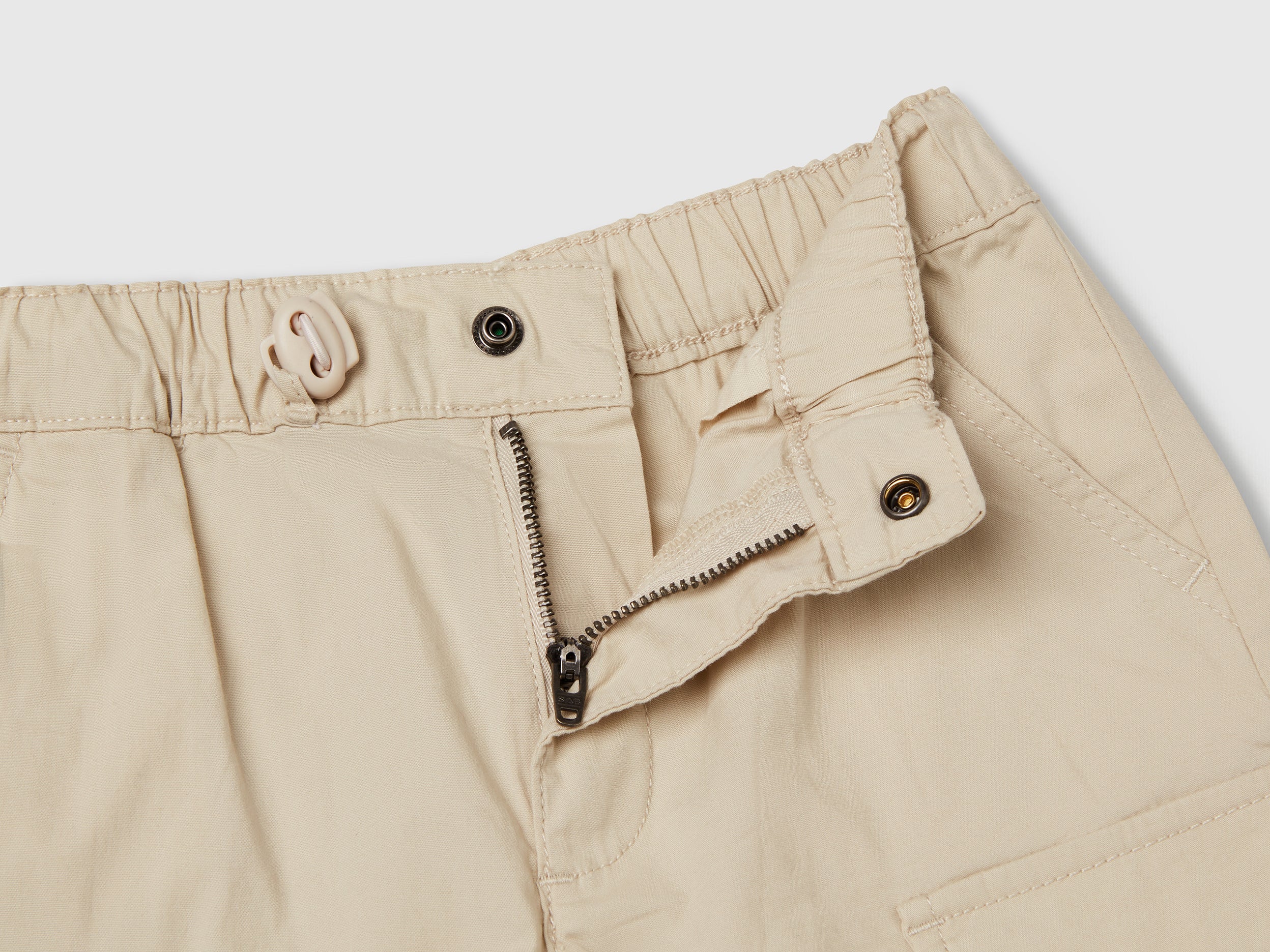 Shorts parachute in cotone stretch - Image 3