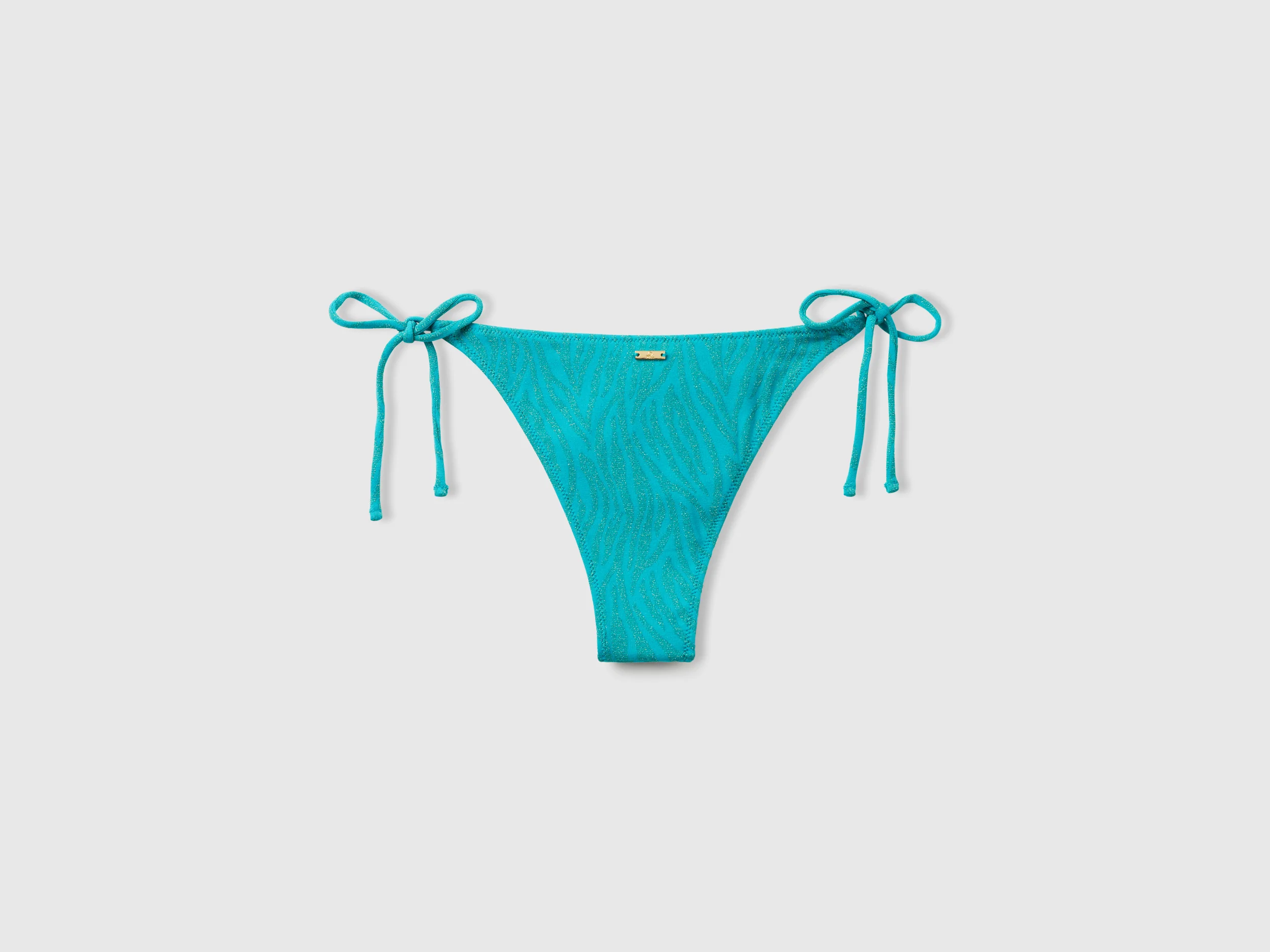 Slip mare animalier con lurex - Image 2