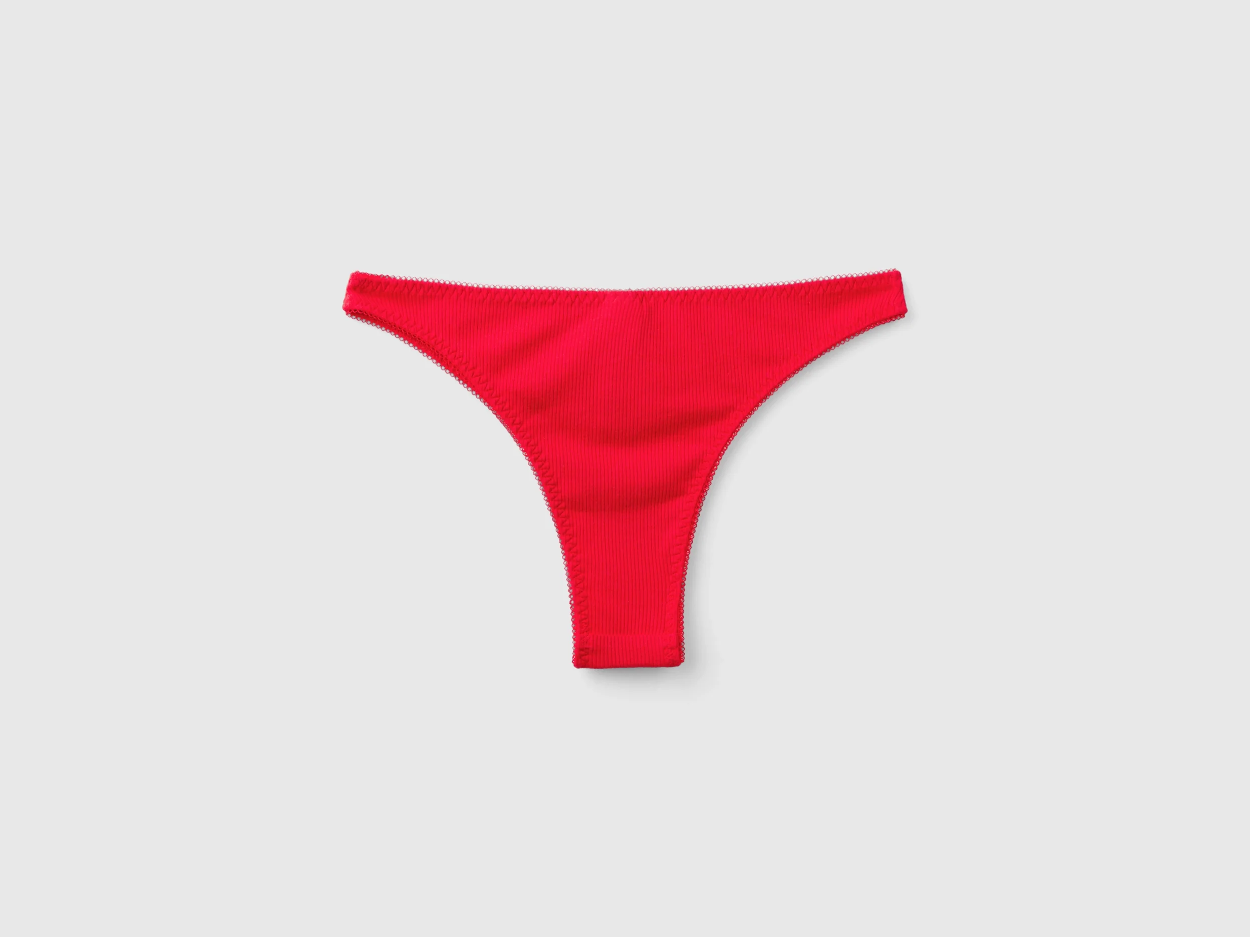 Slip natalizi rossi con ricamo renna - Image 2