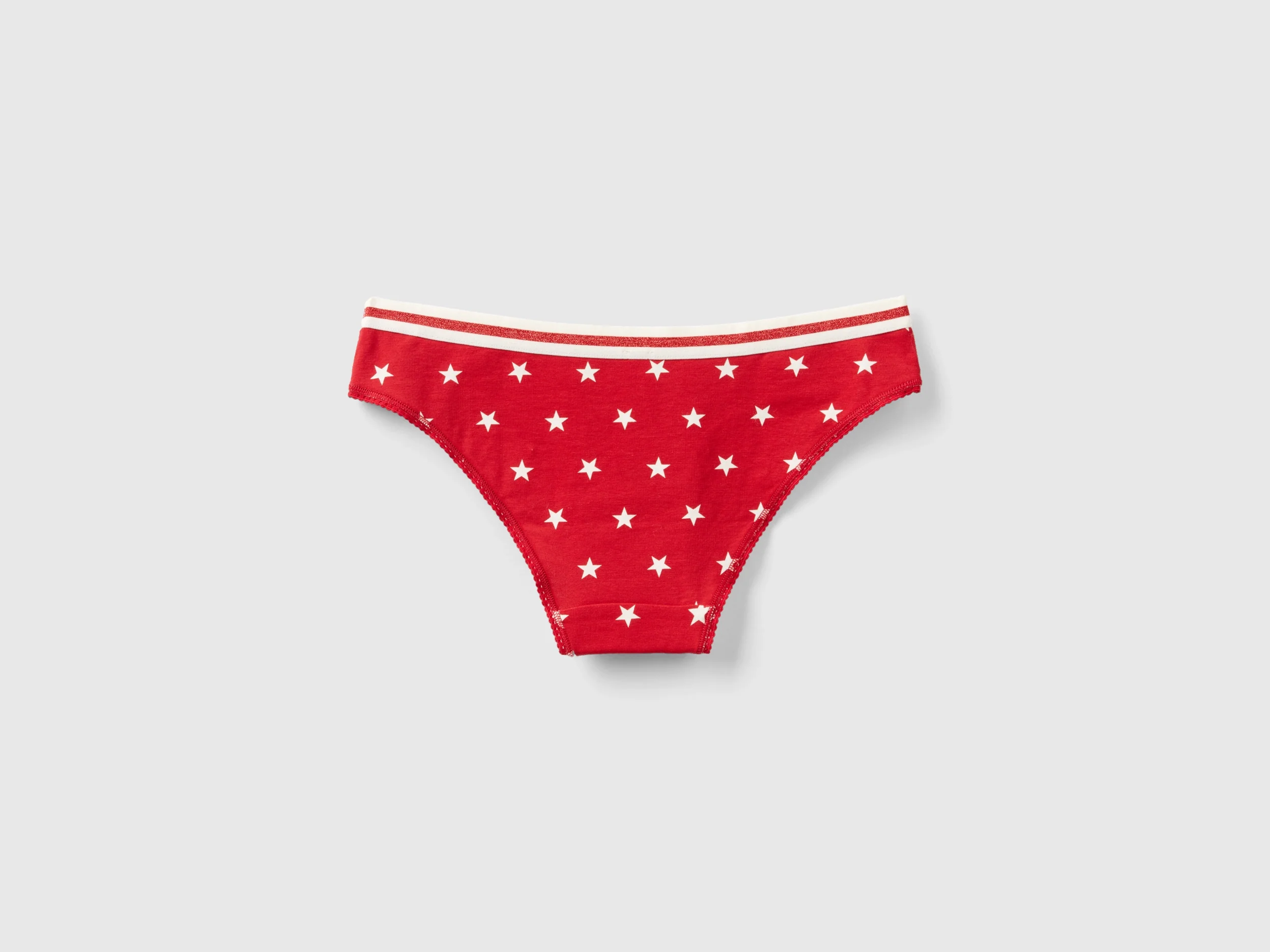 Slip rossi con stampa stelle - Image 2