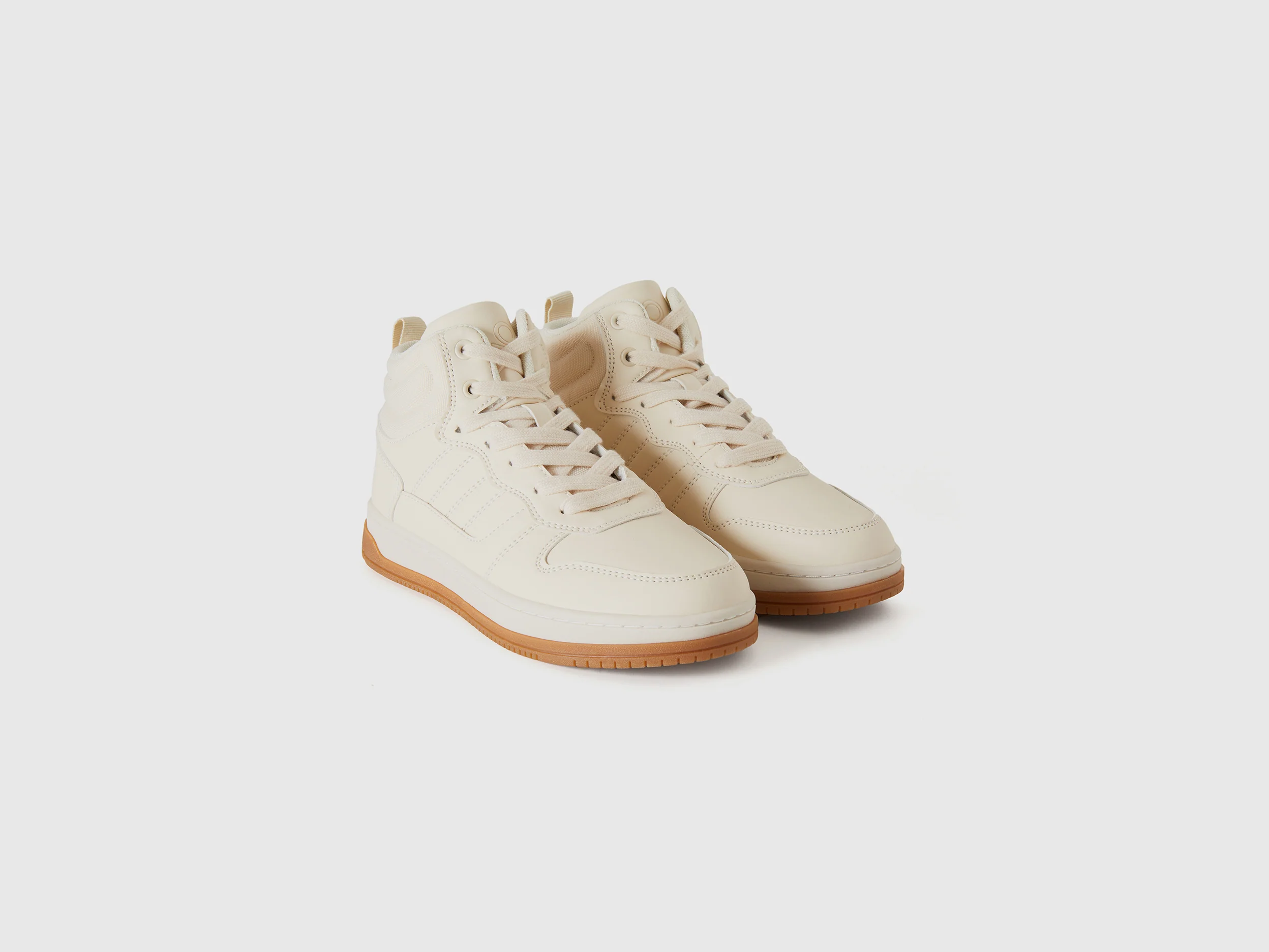 Sneakers alte in tessuto spalmato e mesh - Image 3