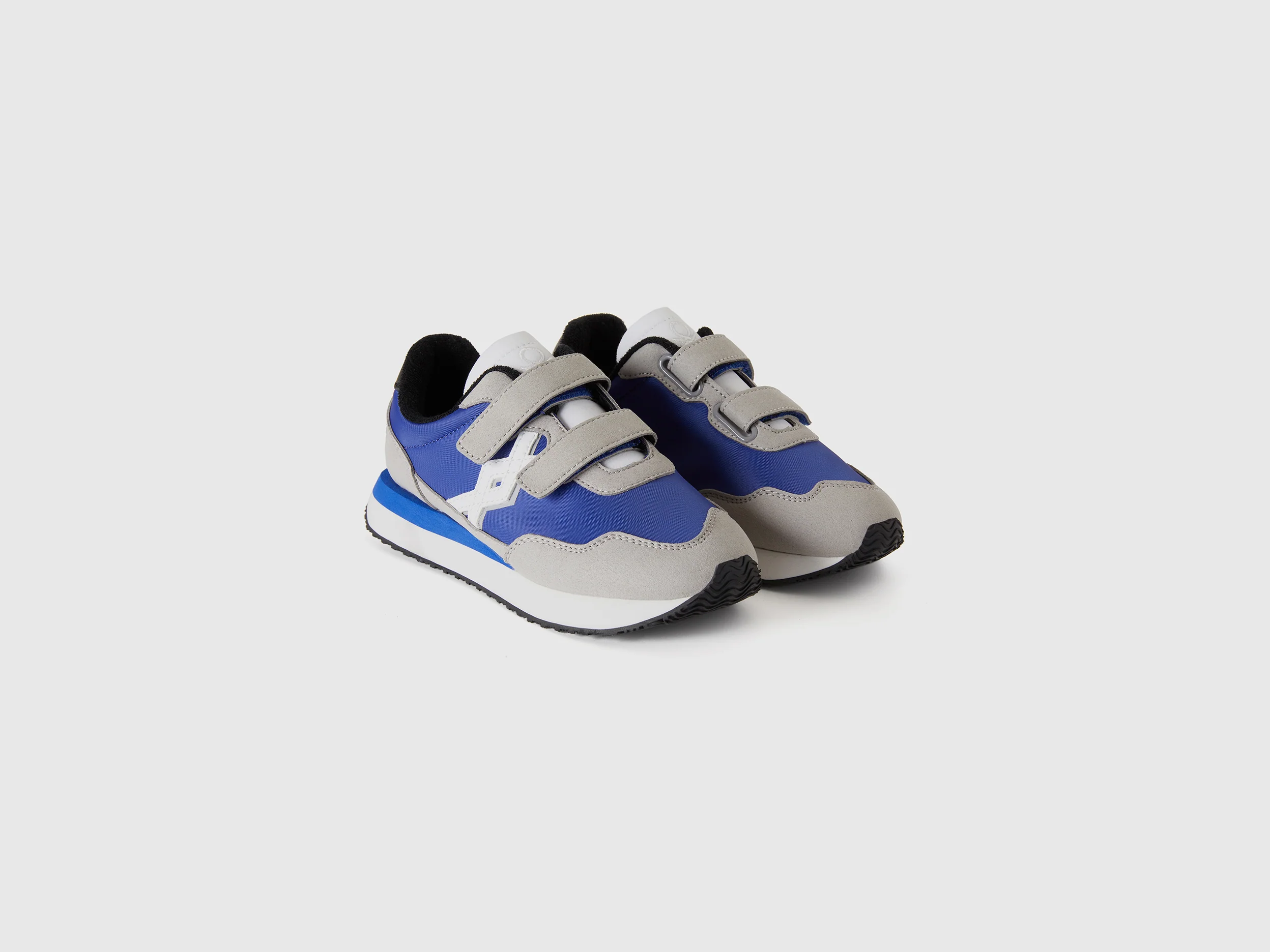 Sneakers in nylon e tessuto scamosciato - Image 3