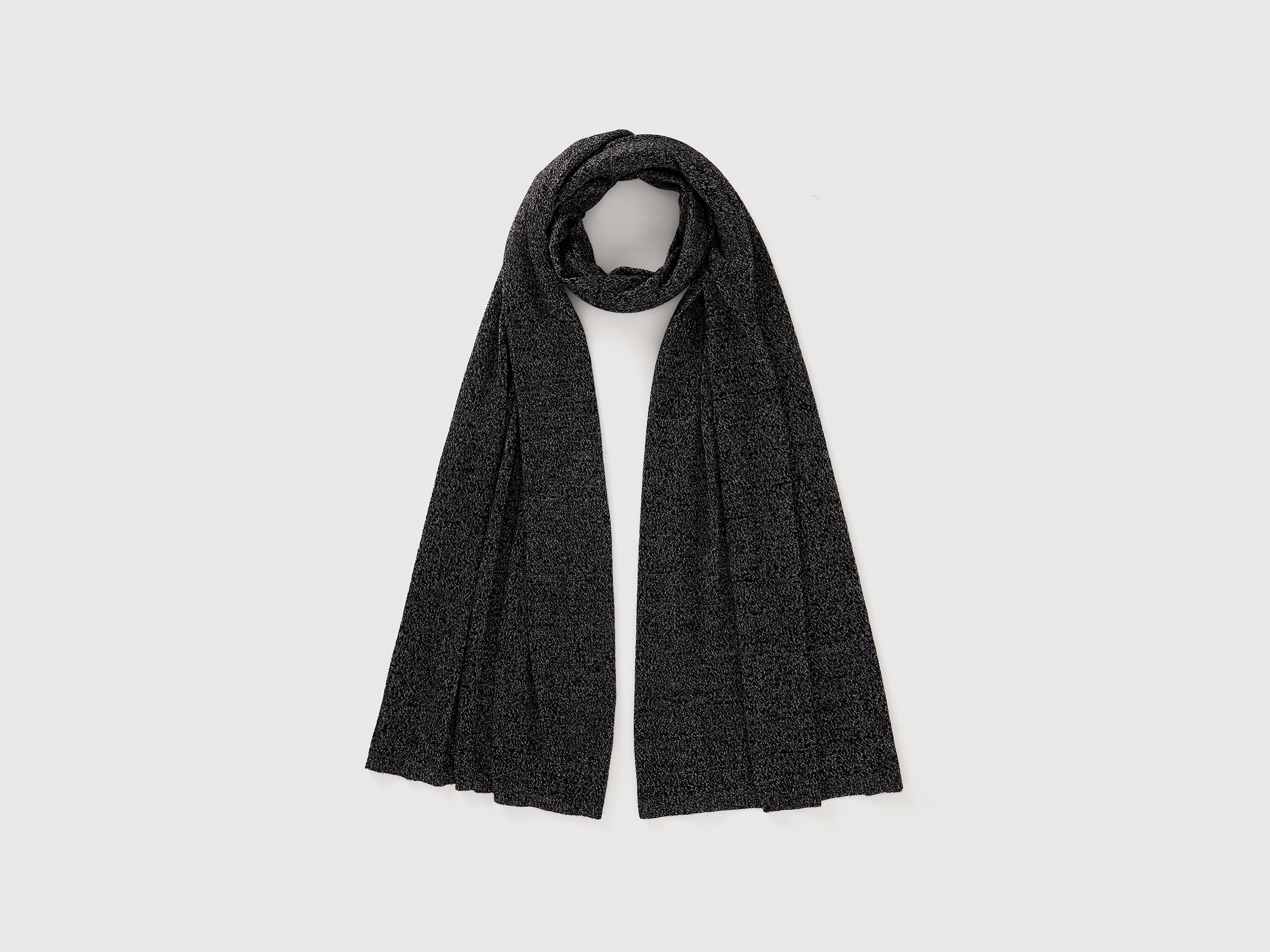 Stola in maglia con lurex