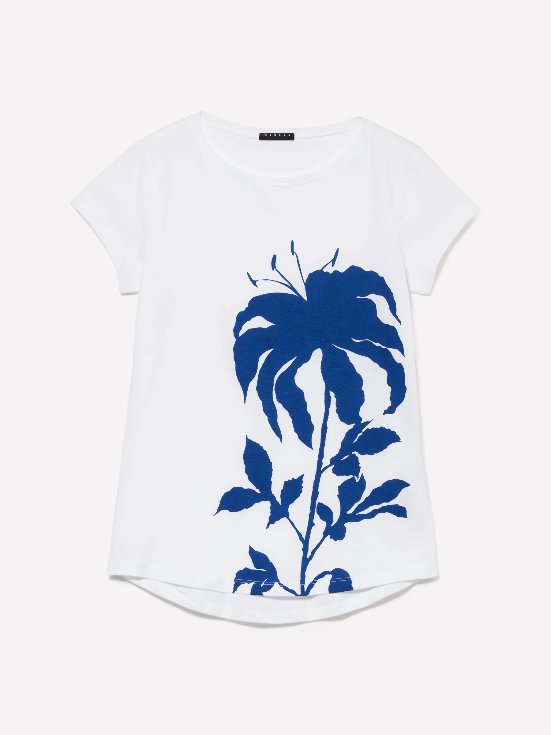 T-shirt 100% cotone bio con stampa palma