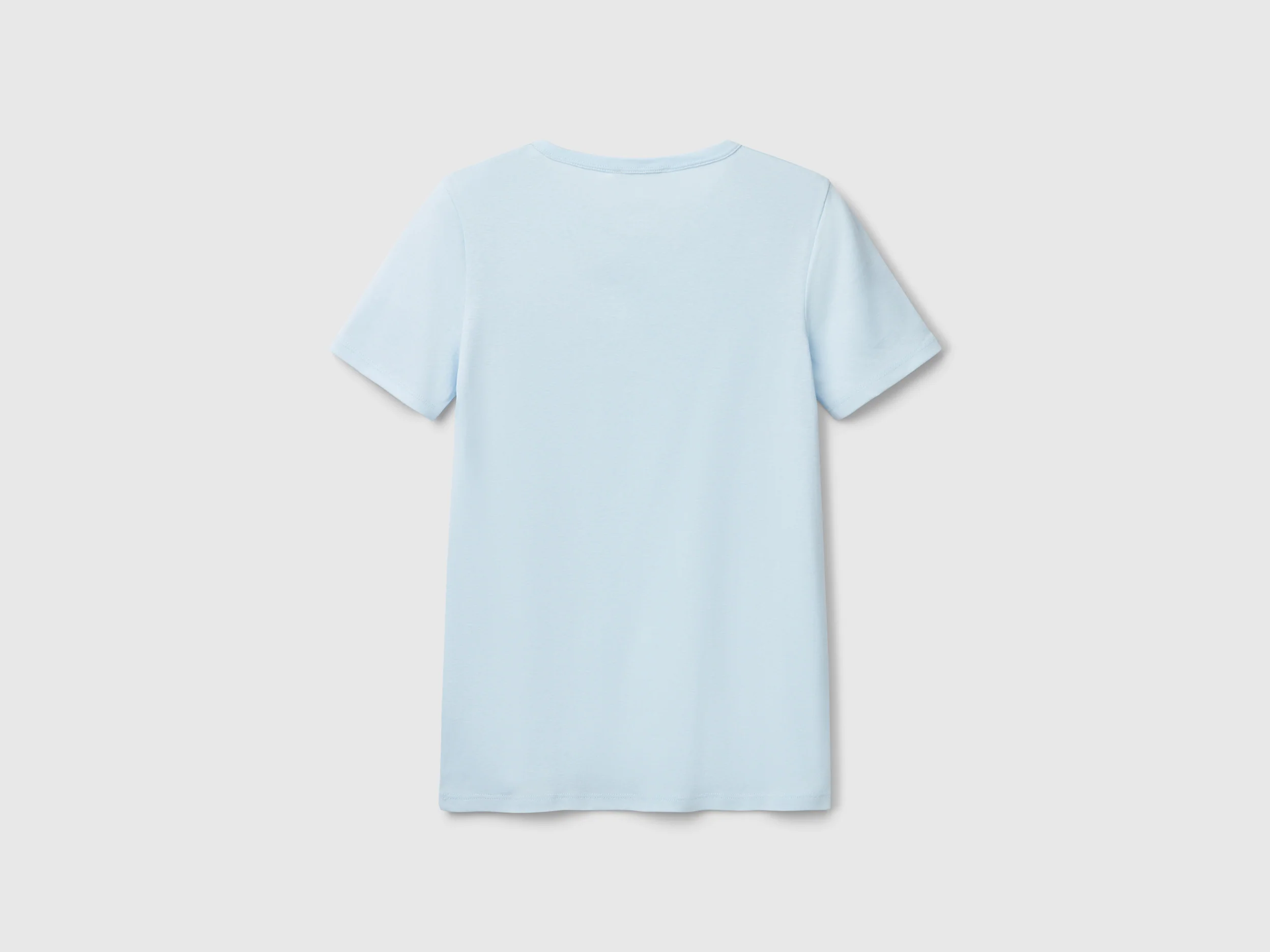 T-shirt 100% cotone con stampa logo glitter - Image 2