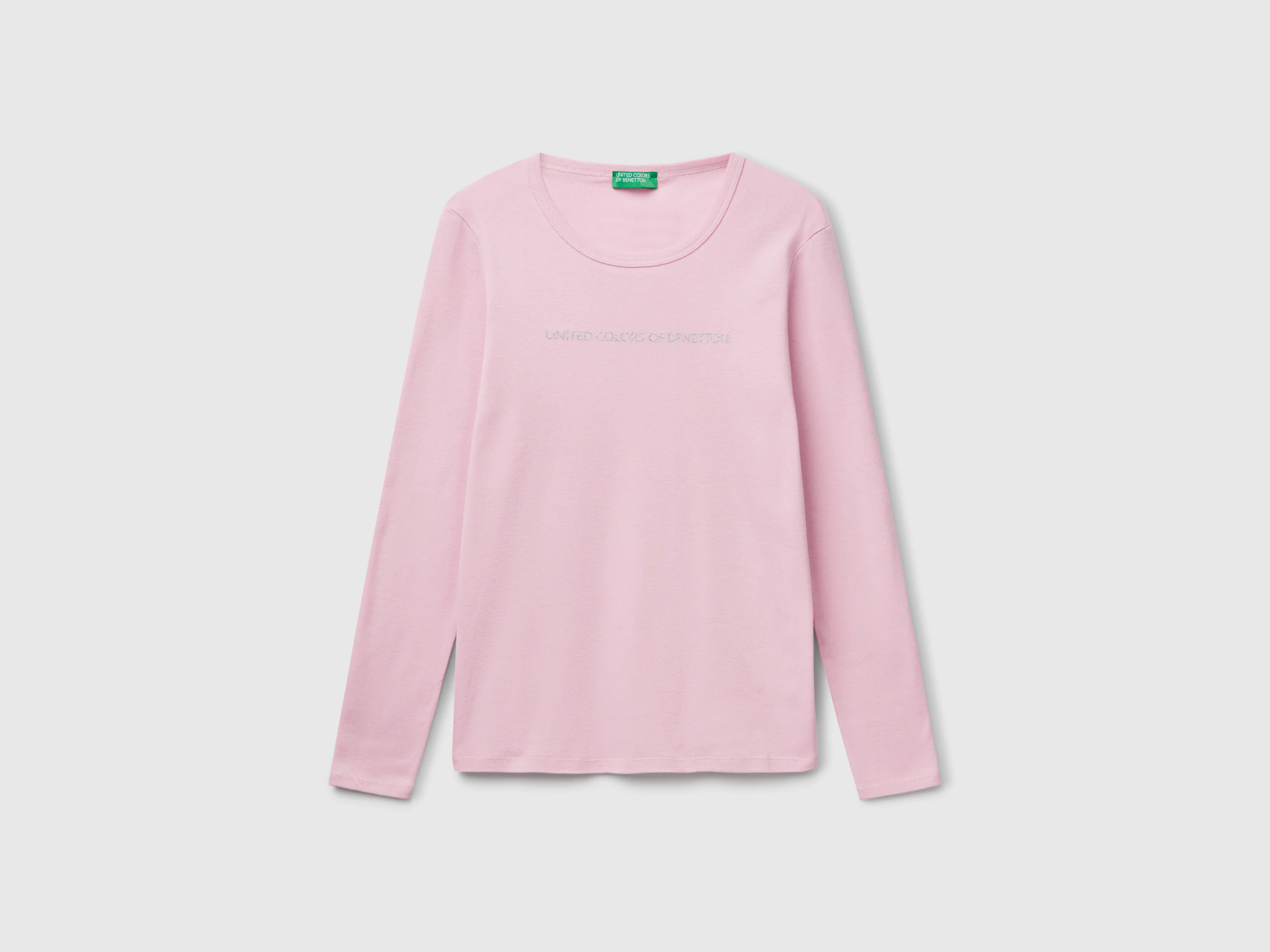 T-shirt a manica lunga 100% cotone