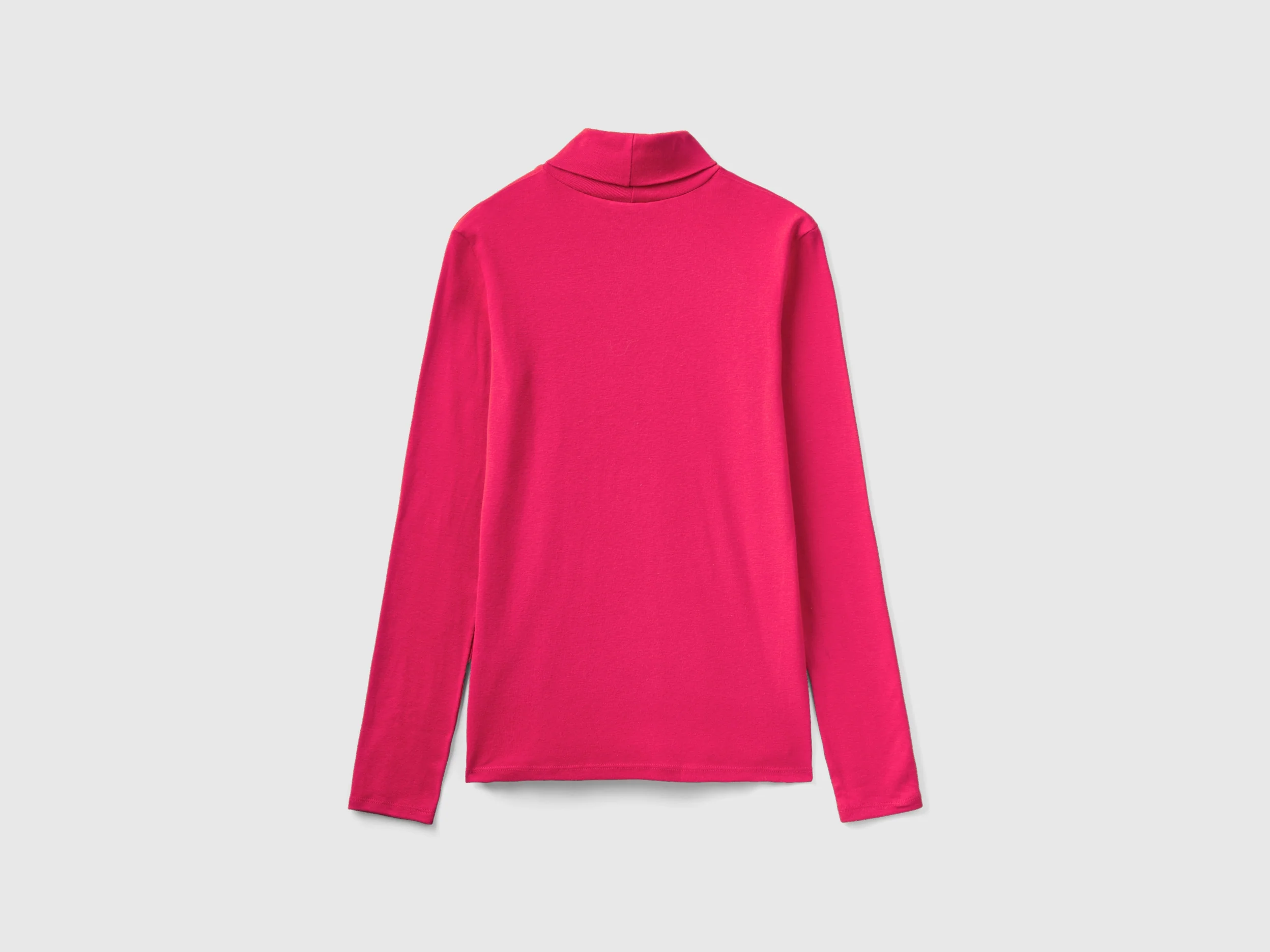 T-shirt a manica lunga con collo alto - Image 2