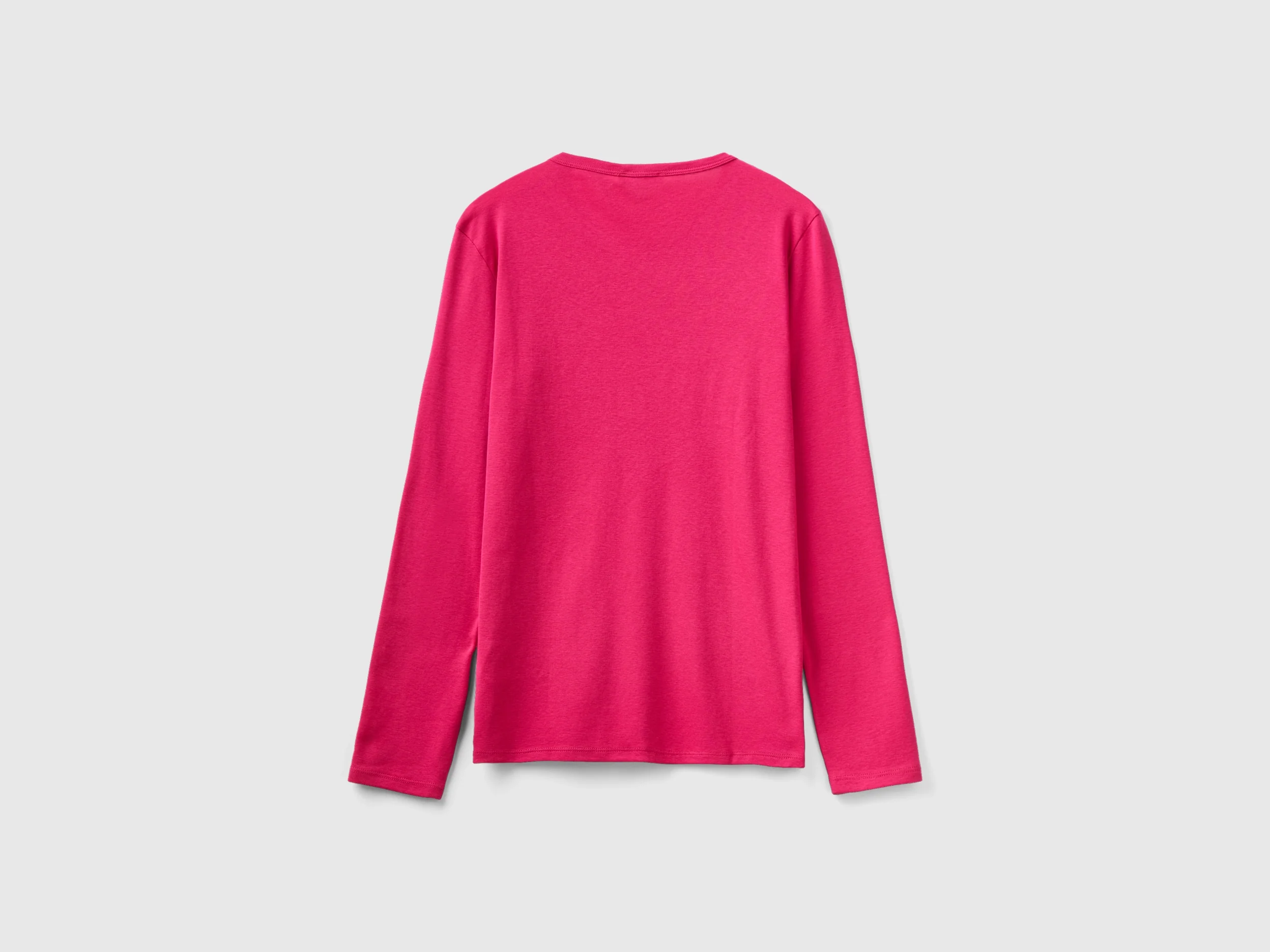 T-shirt a manica lunga in puro cotone - Image 2