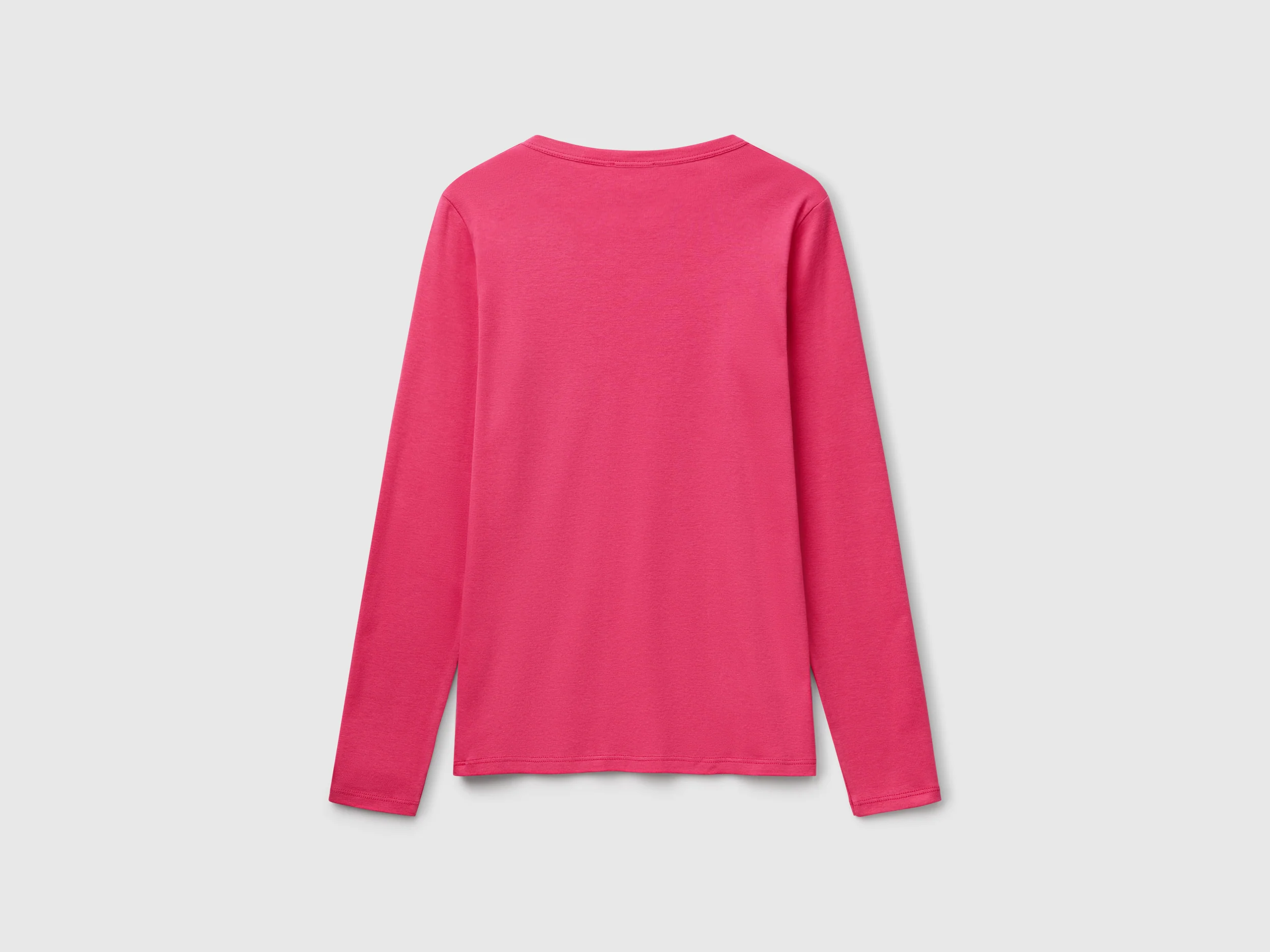 T-shirt a manica lunga in puro cotone - Image 2