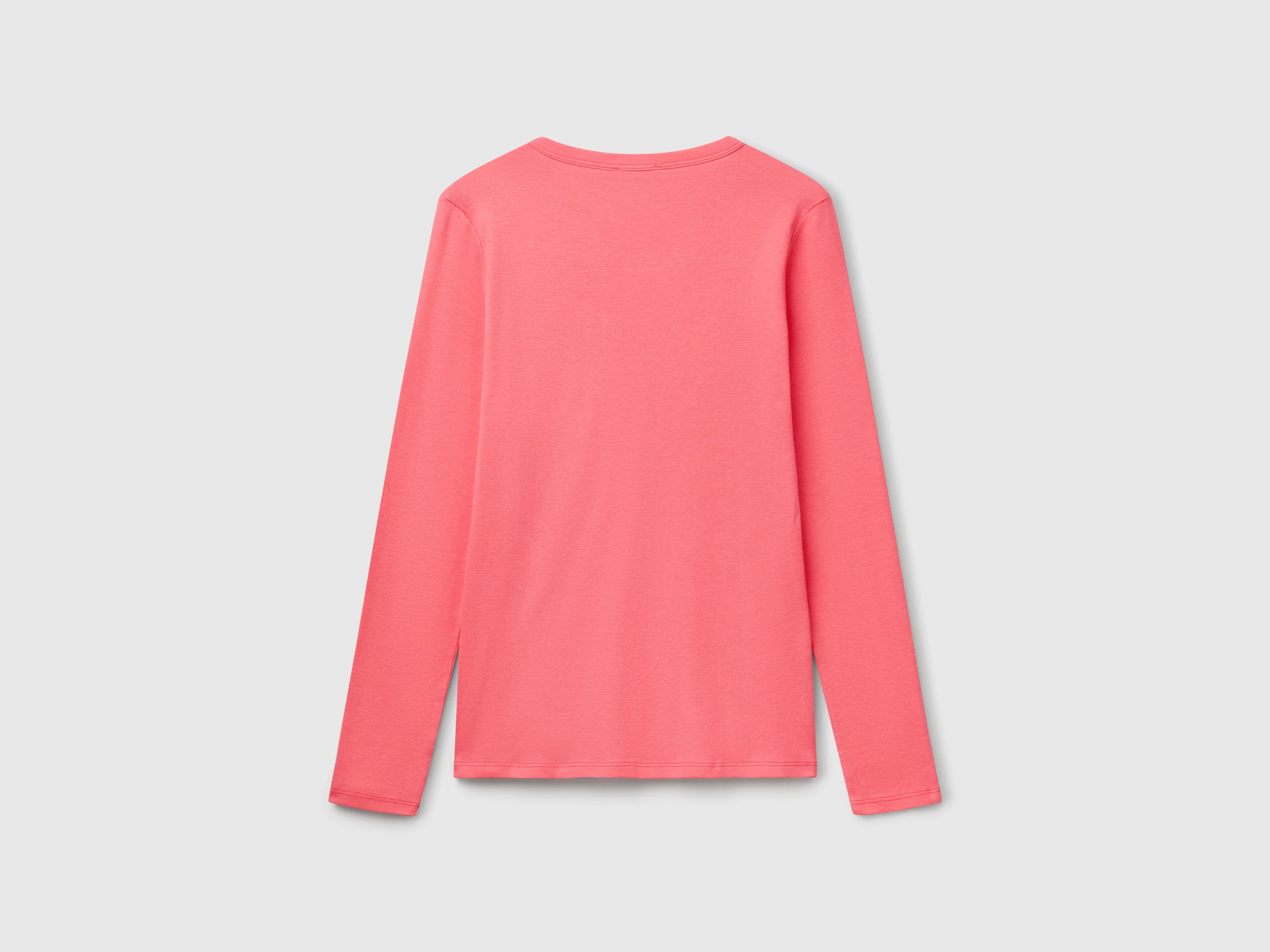 T-shirt a manica lunga in puro cotone - Image 2