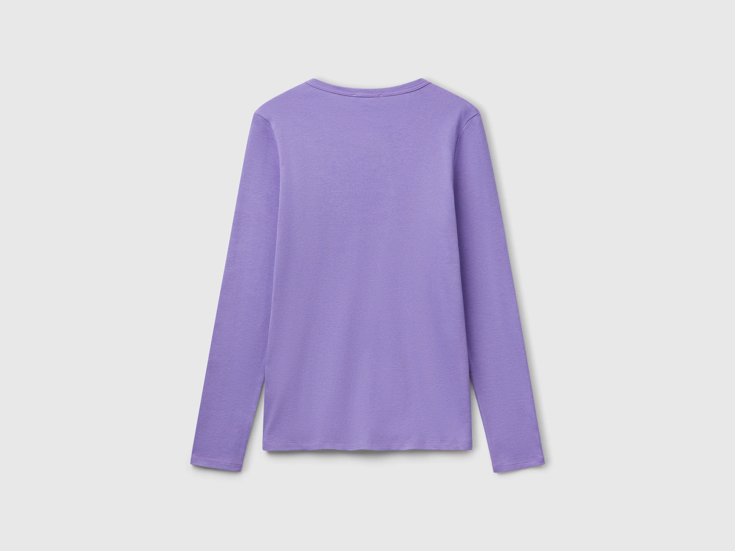 T-shirt a manica lunga in puro cotone - Image 2