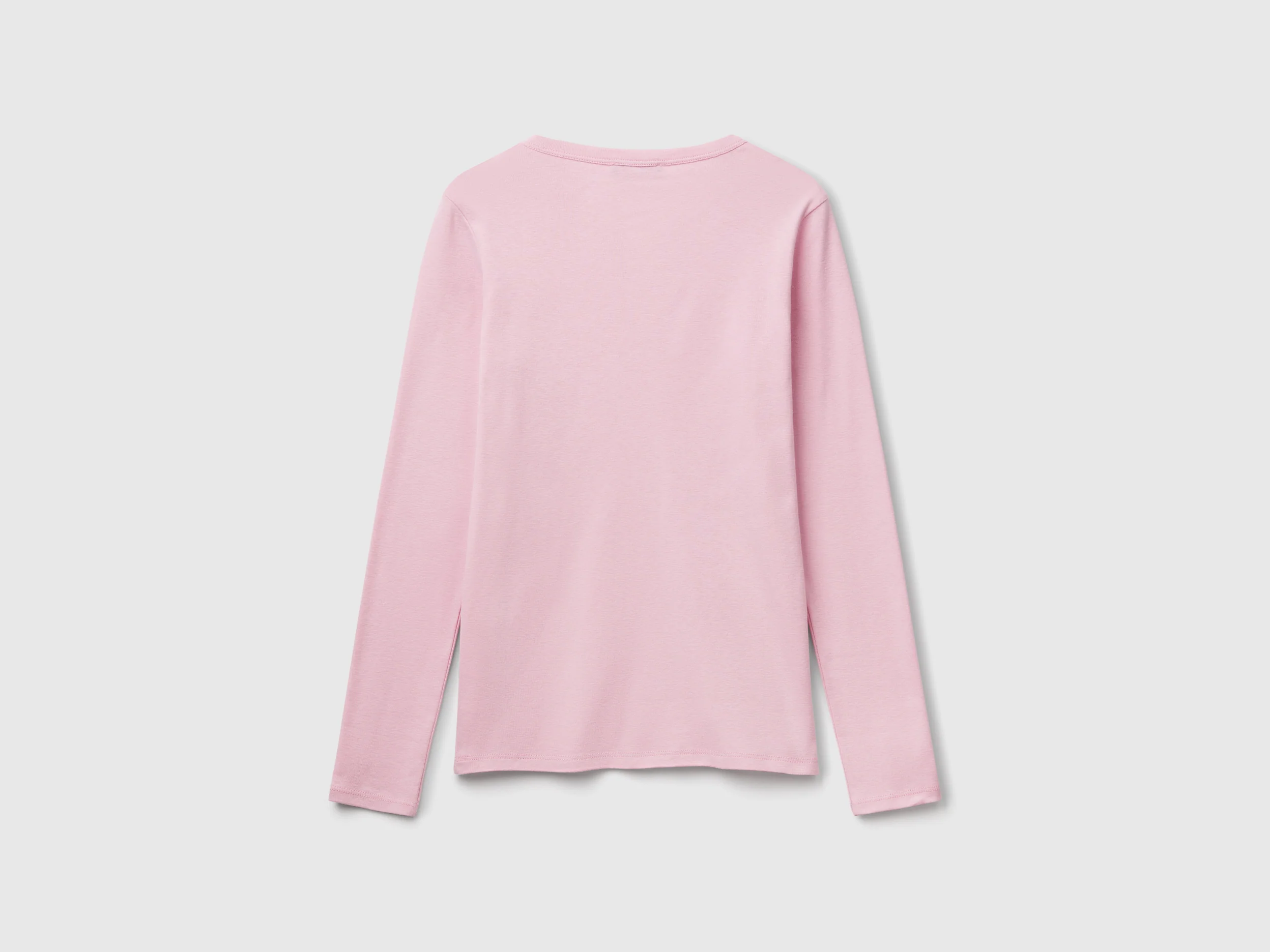 T-shirt a manica lunga in puro cotone - Image 2