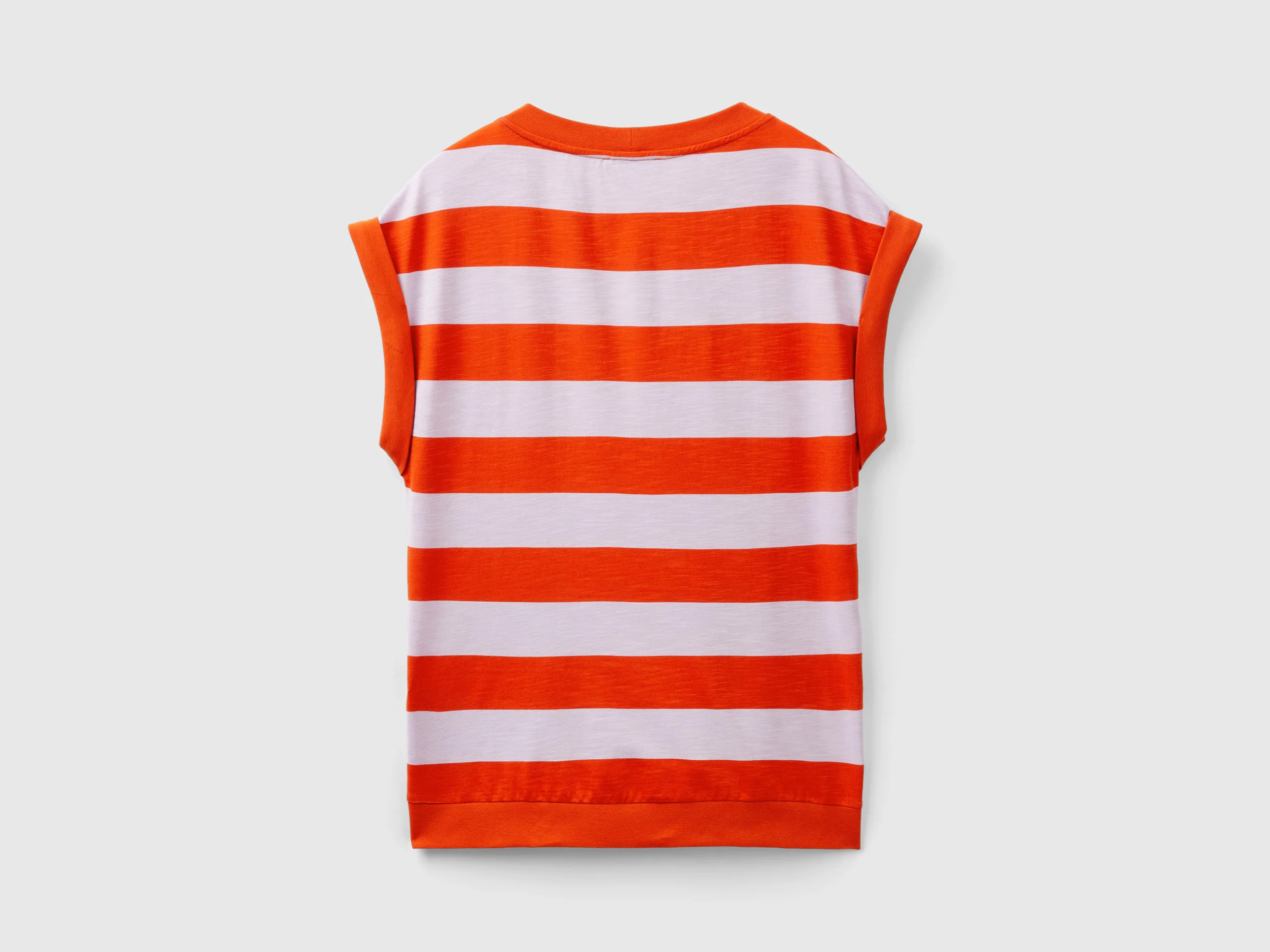 T-shirt a righe 100% cotone - Image 2