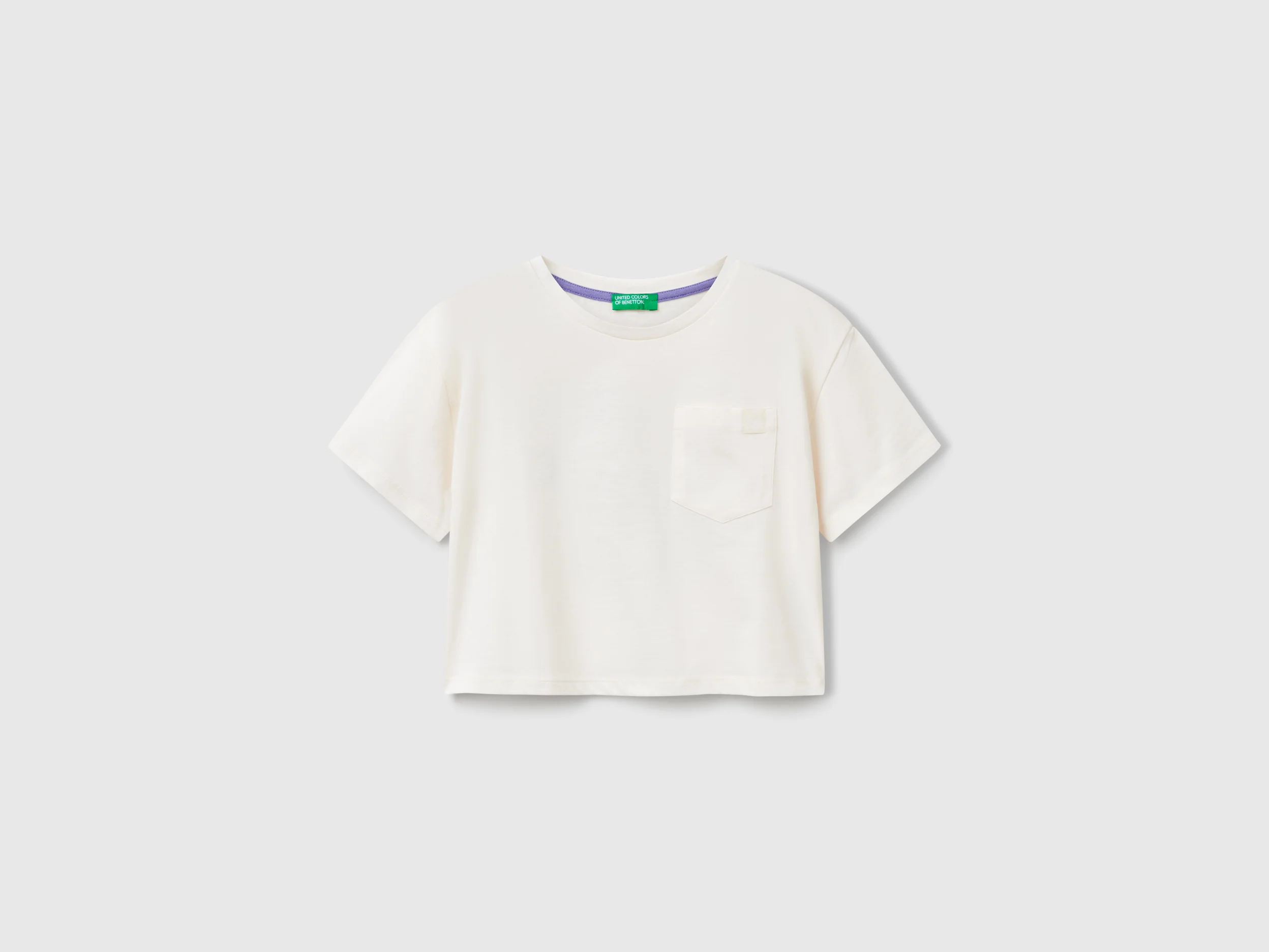T-shirt boxy fit con stampa sul retro