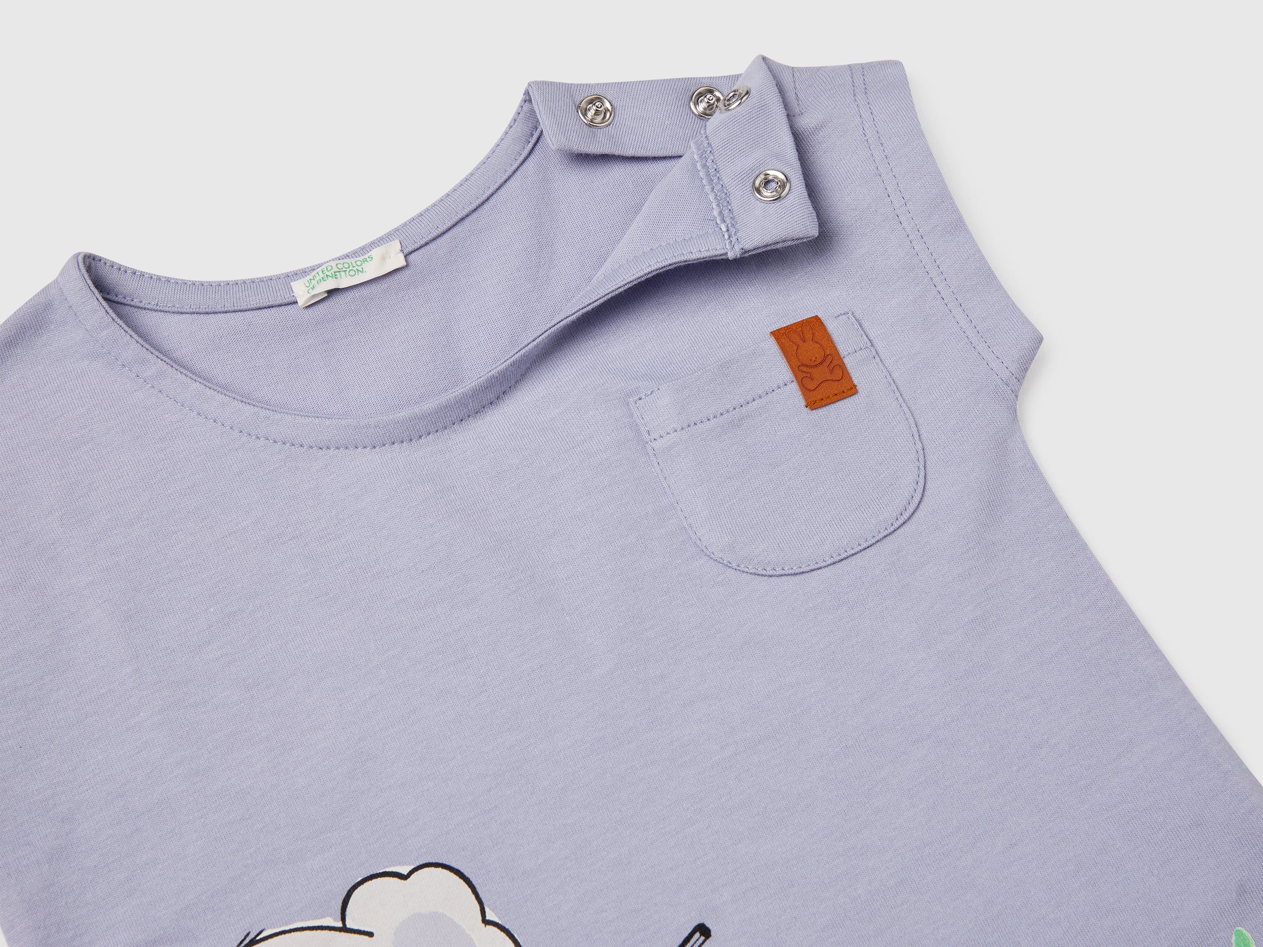 T-shirt boxy fit in cotone - Image 3