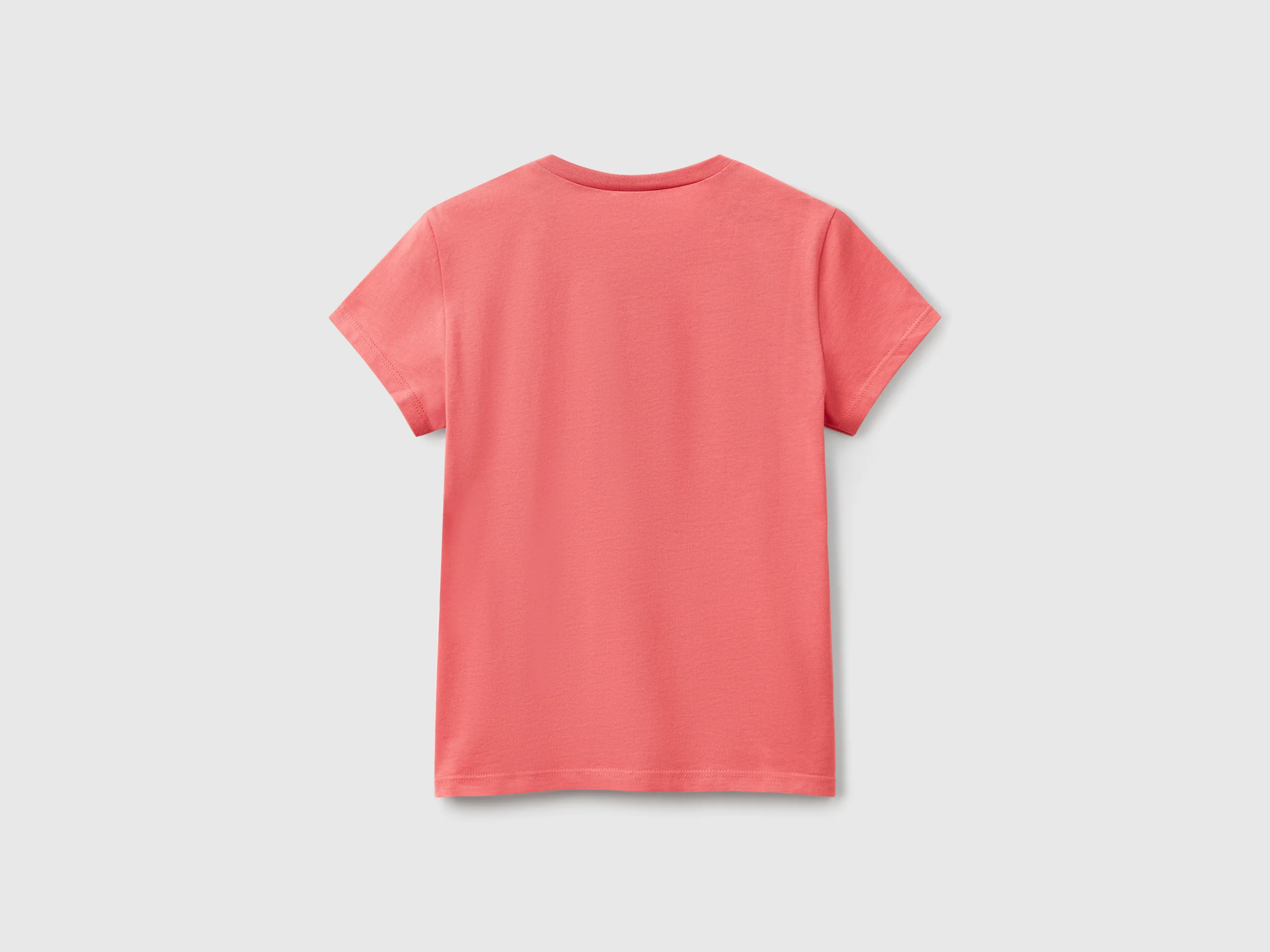 T-shirt con logo glitter in cotone - Image 2
