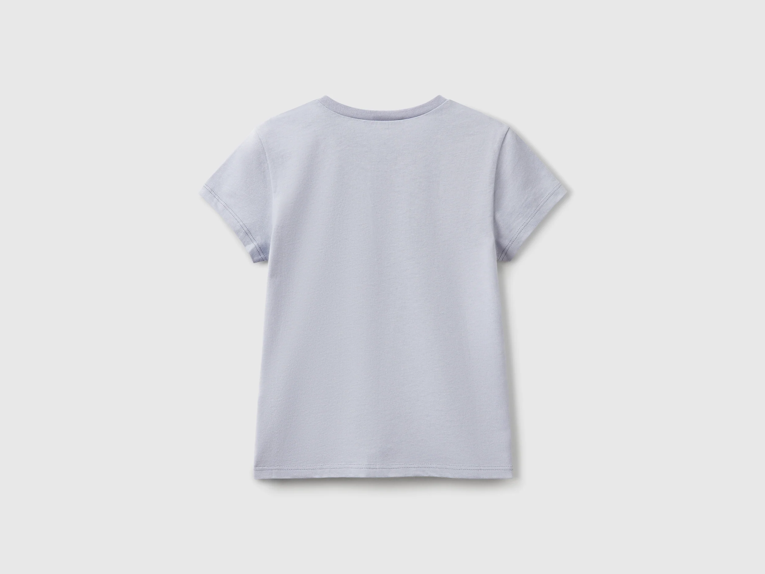T-shirt con logo glitter in cotone - Image 2
