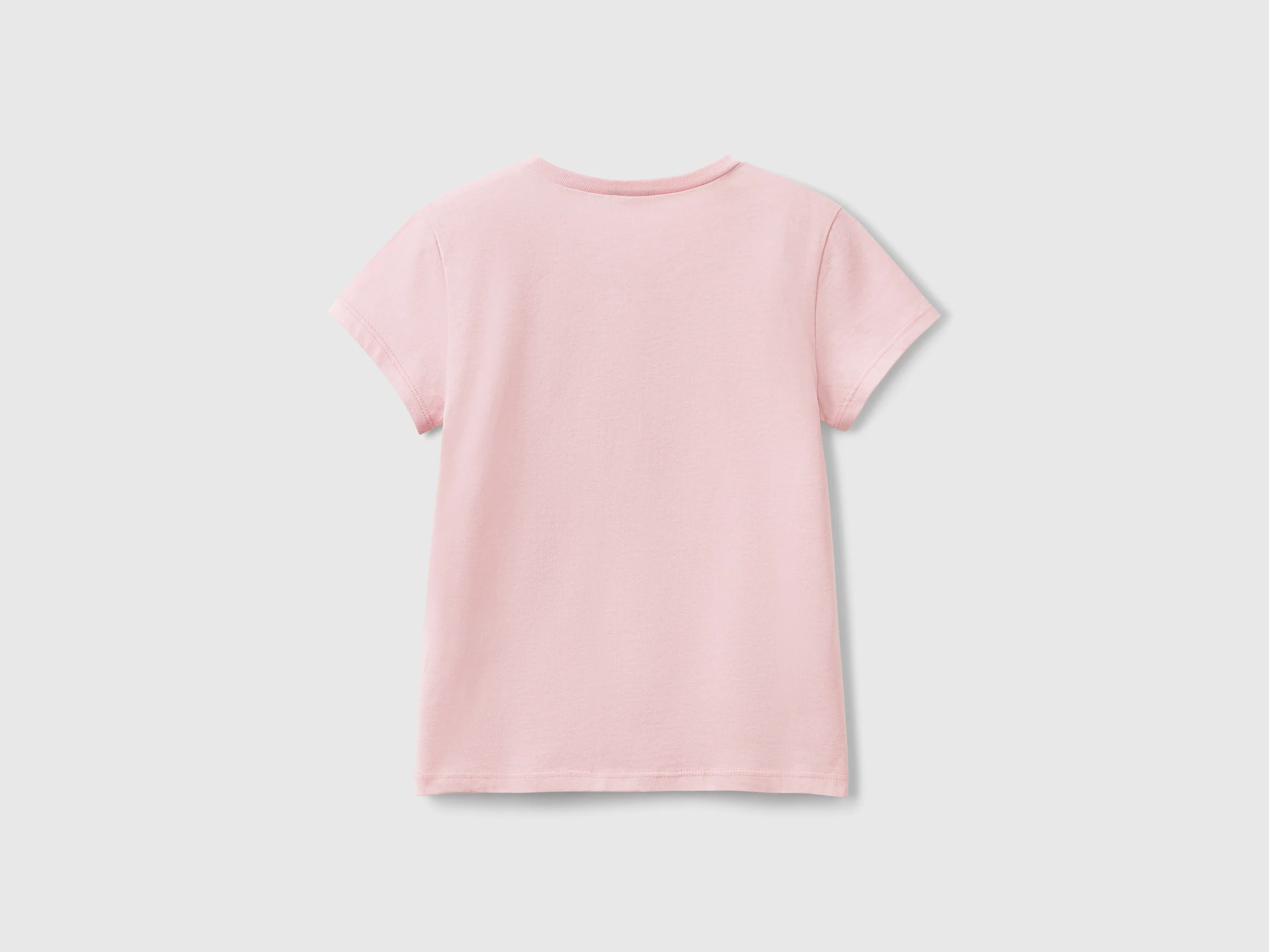 T-shirt con logo glitter in cotone - Image 2