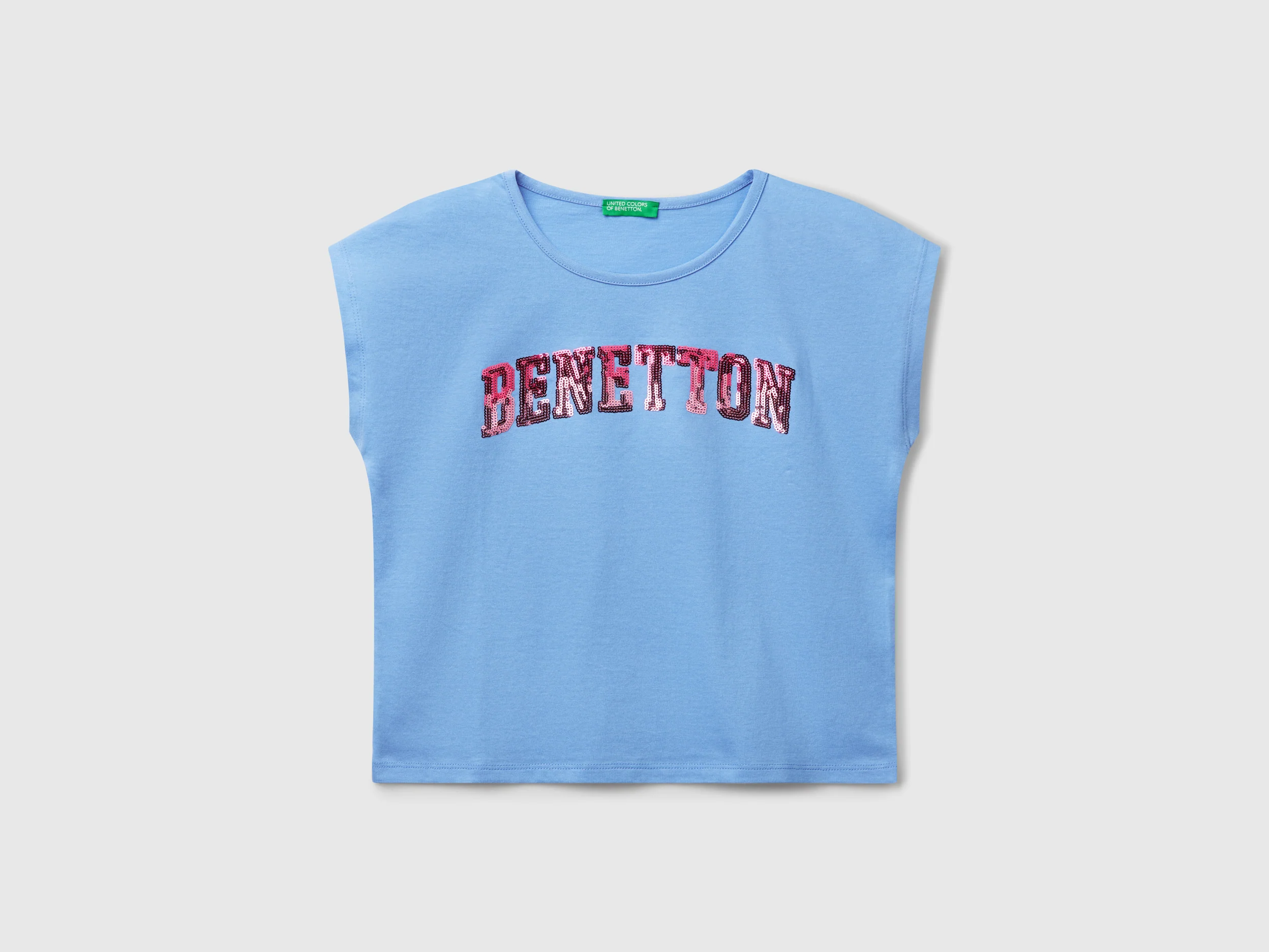 T-shirt con paillettes