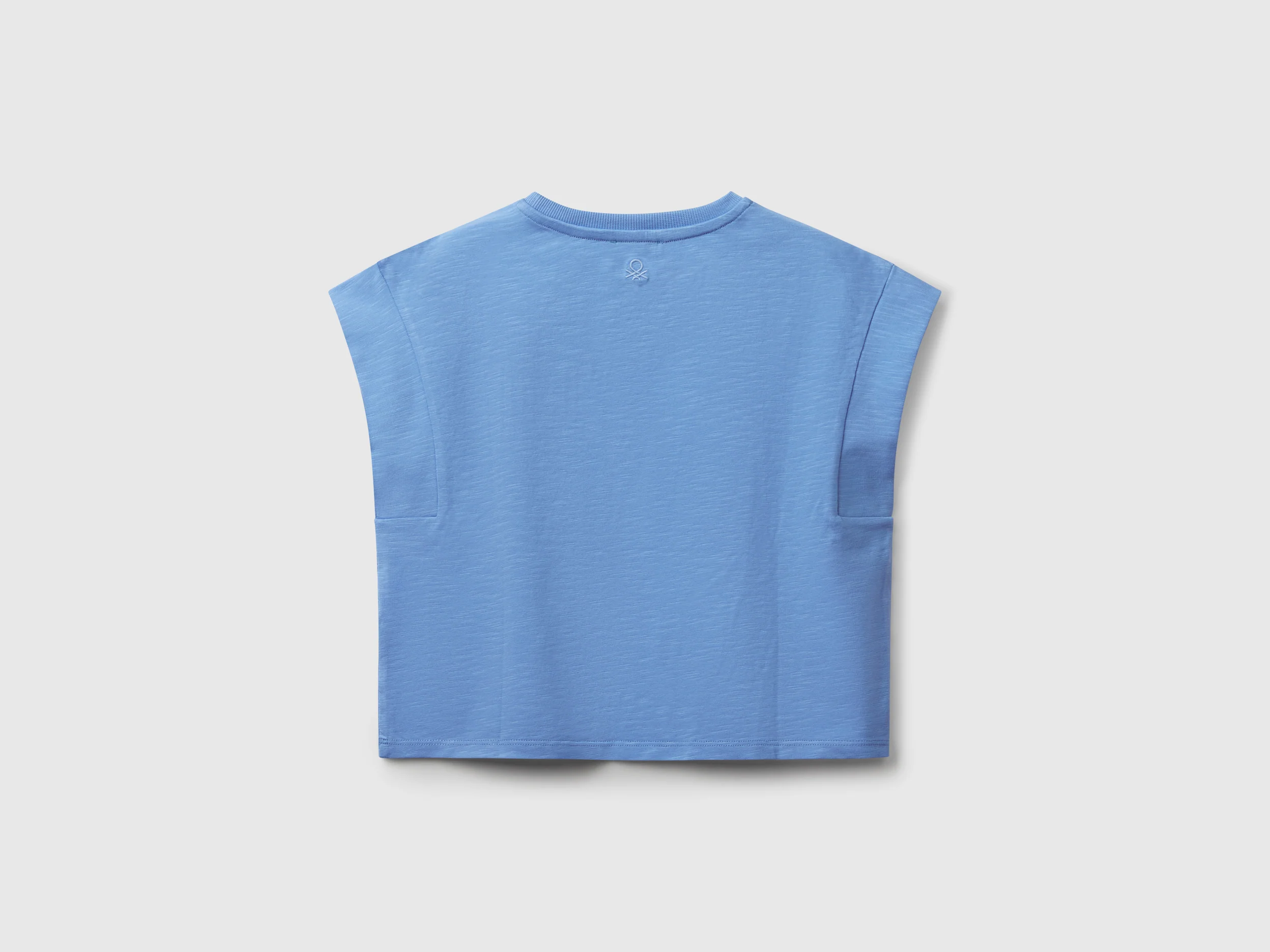 T-shirt con patch macramè - Image 2