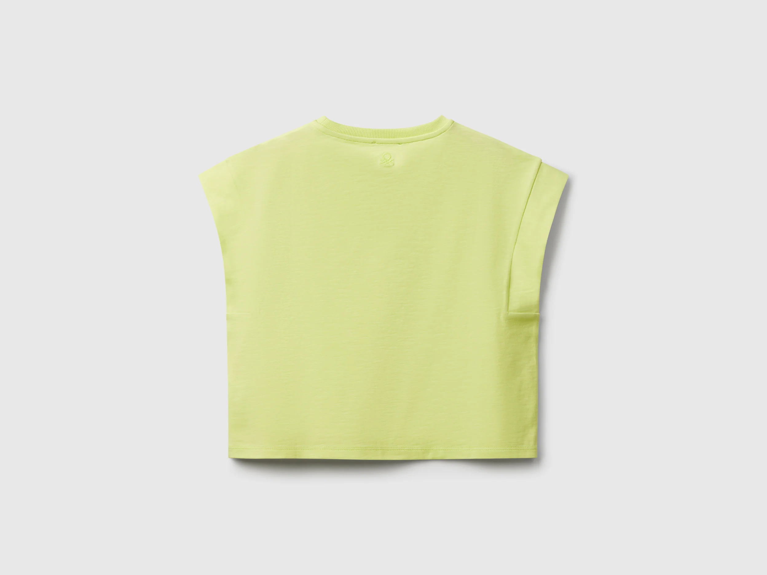 T-shirt con patch macramè - Image 2