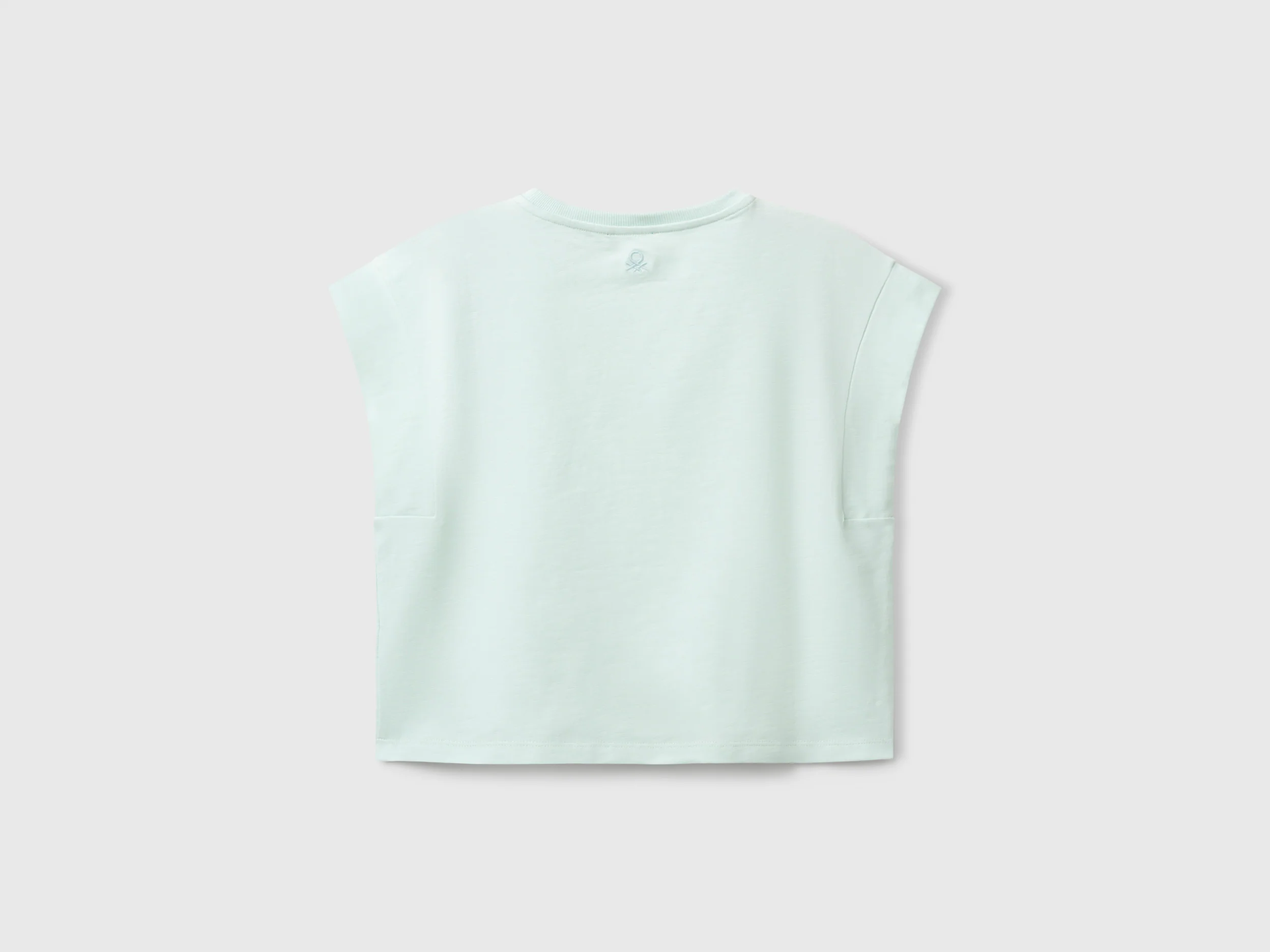 T-shirt con patch macramè - Image 2