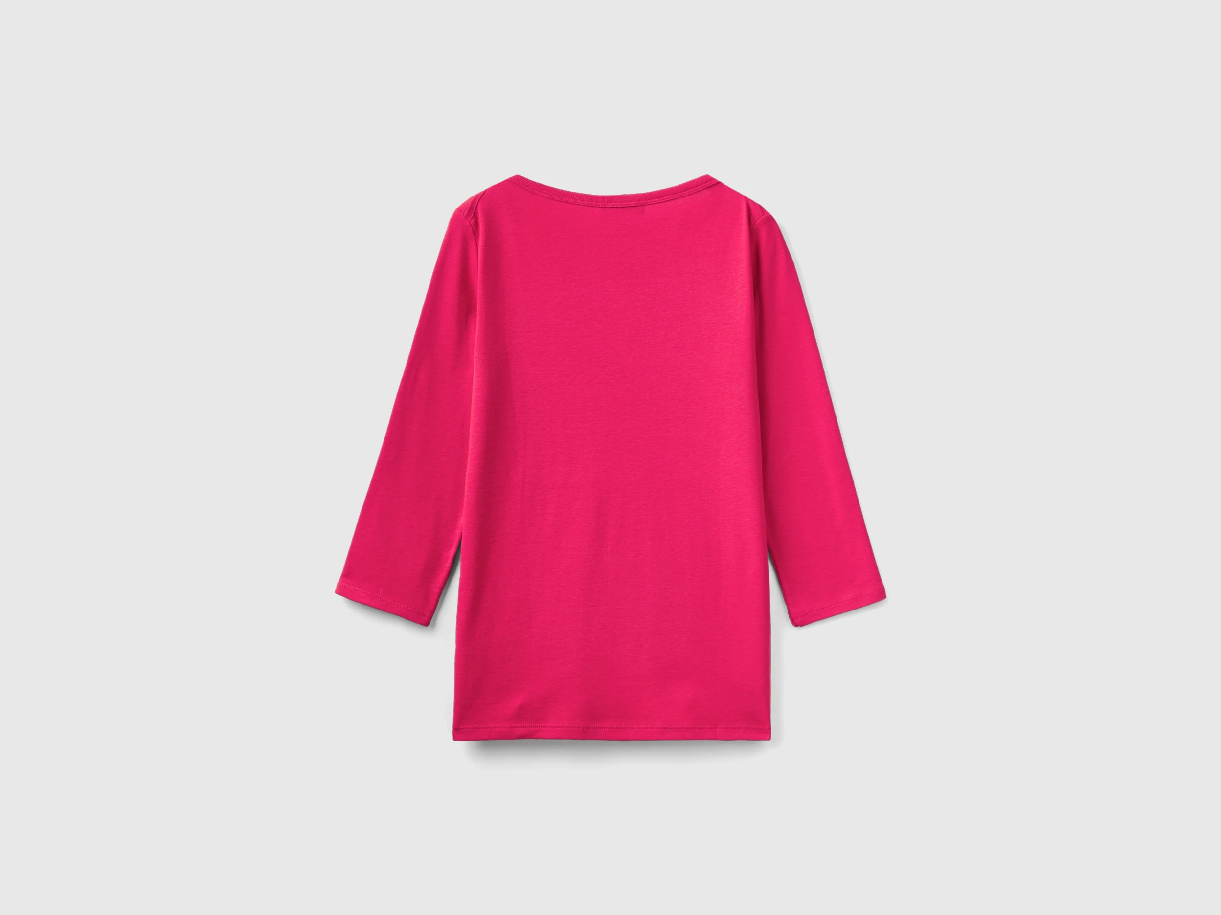 T-shirt con scollo a barchetta 100% cotone - Image 2