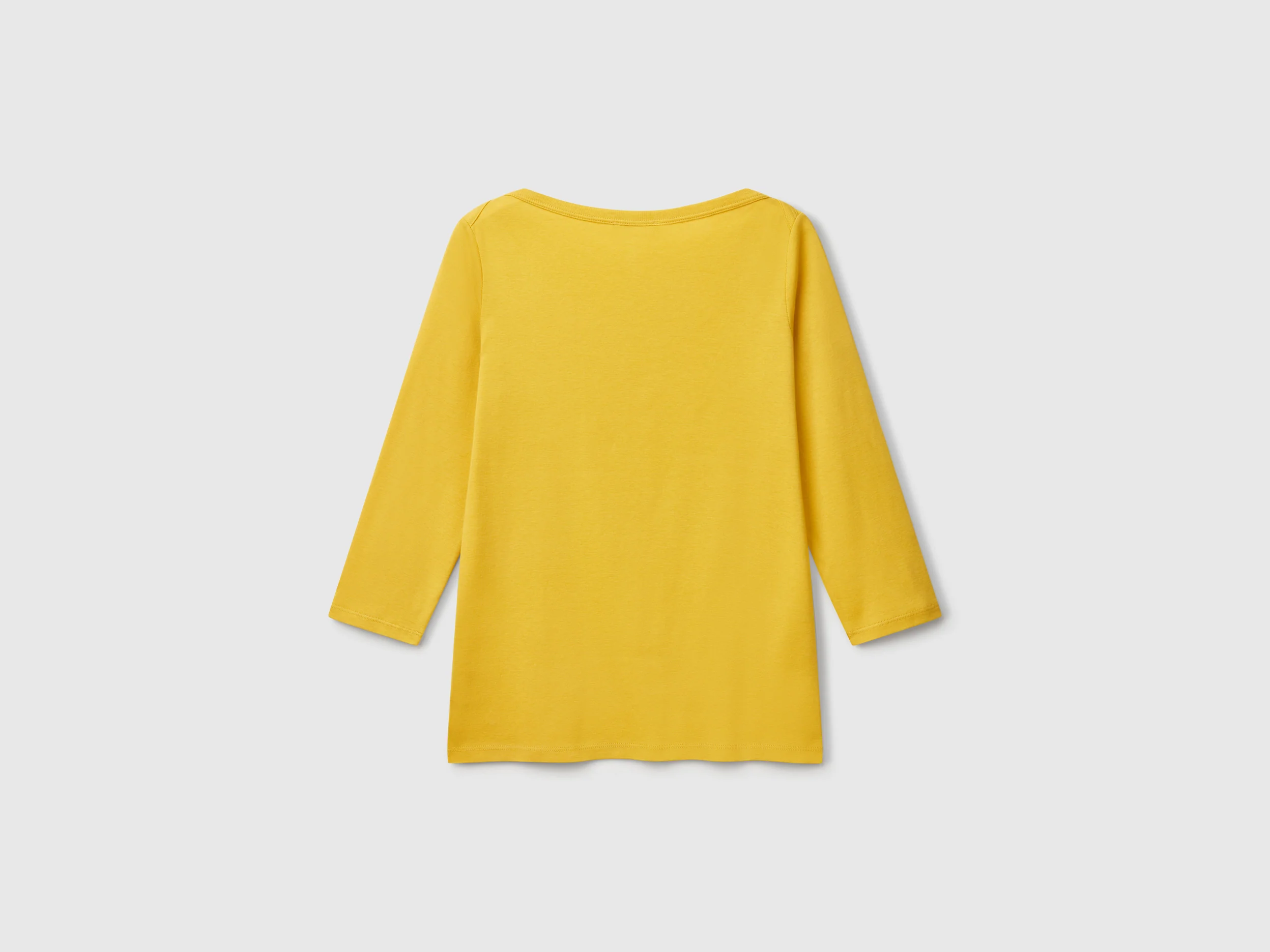 T-shirt con scollo a barchetta 100% cotone - Image 2