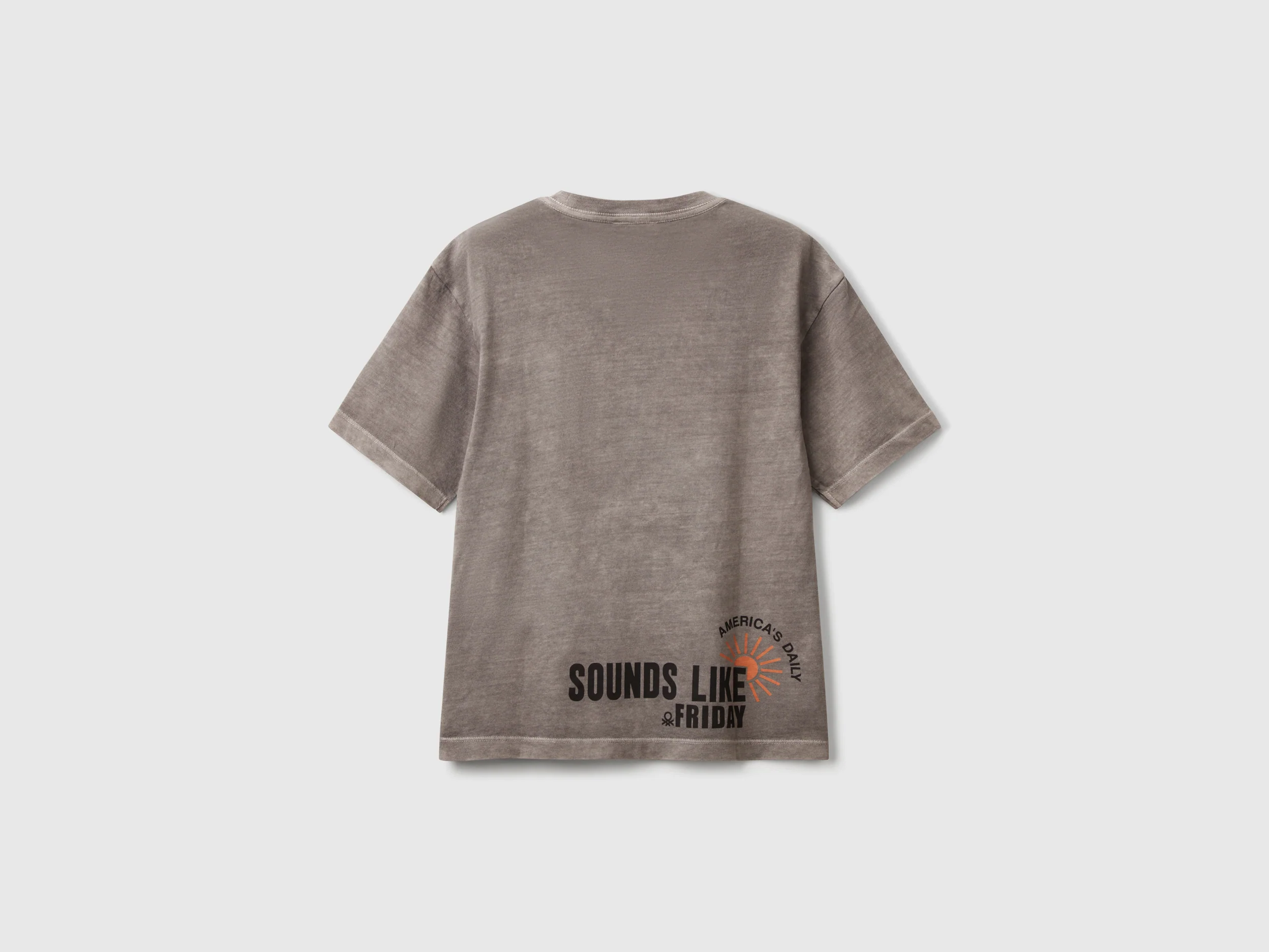 T-shirt con stampa davanti e dietro - Image 2