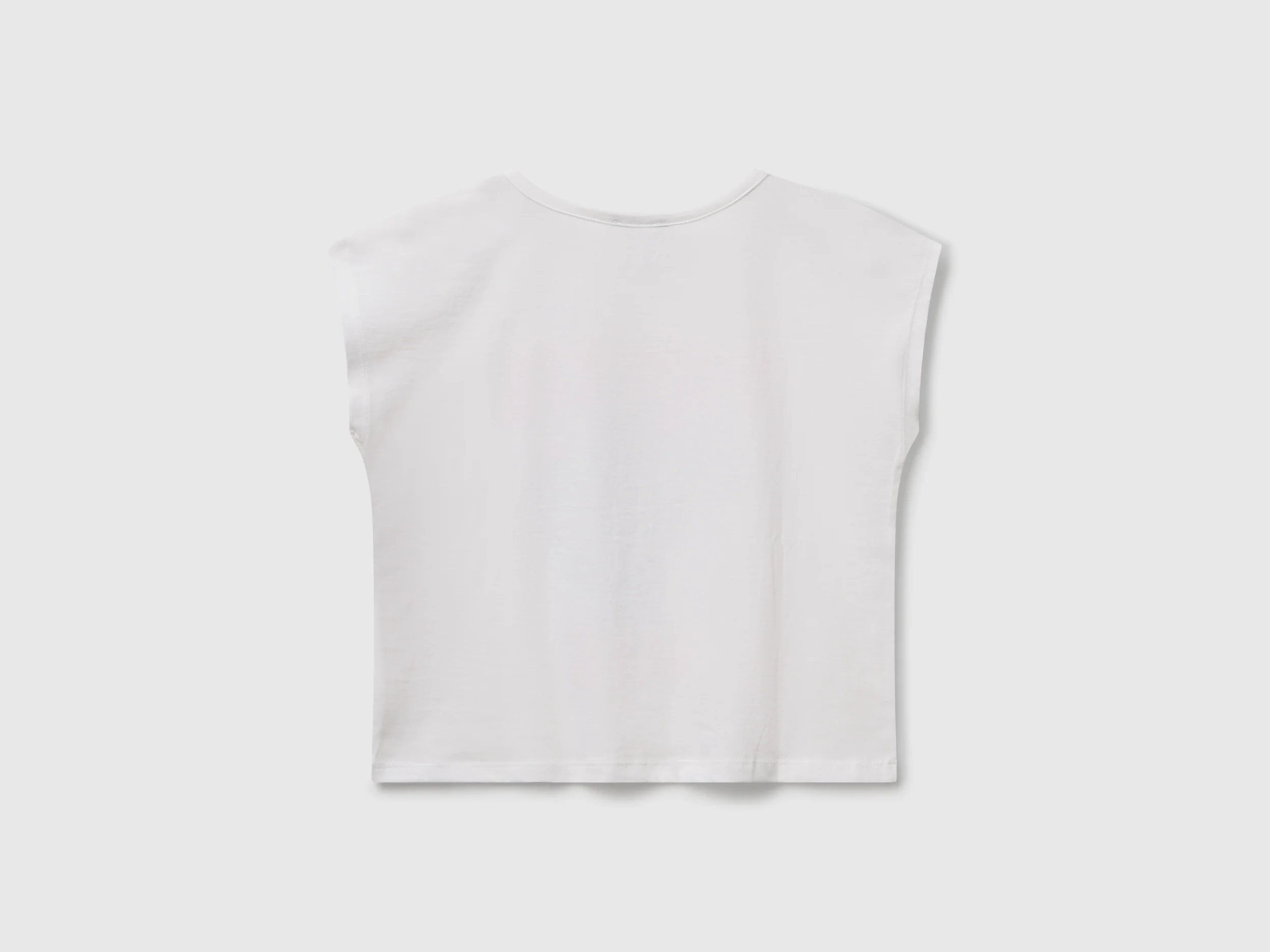 T-shirt con stampa e paillettes - Image 2
