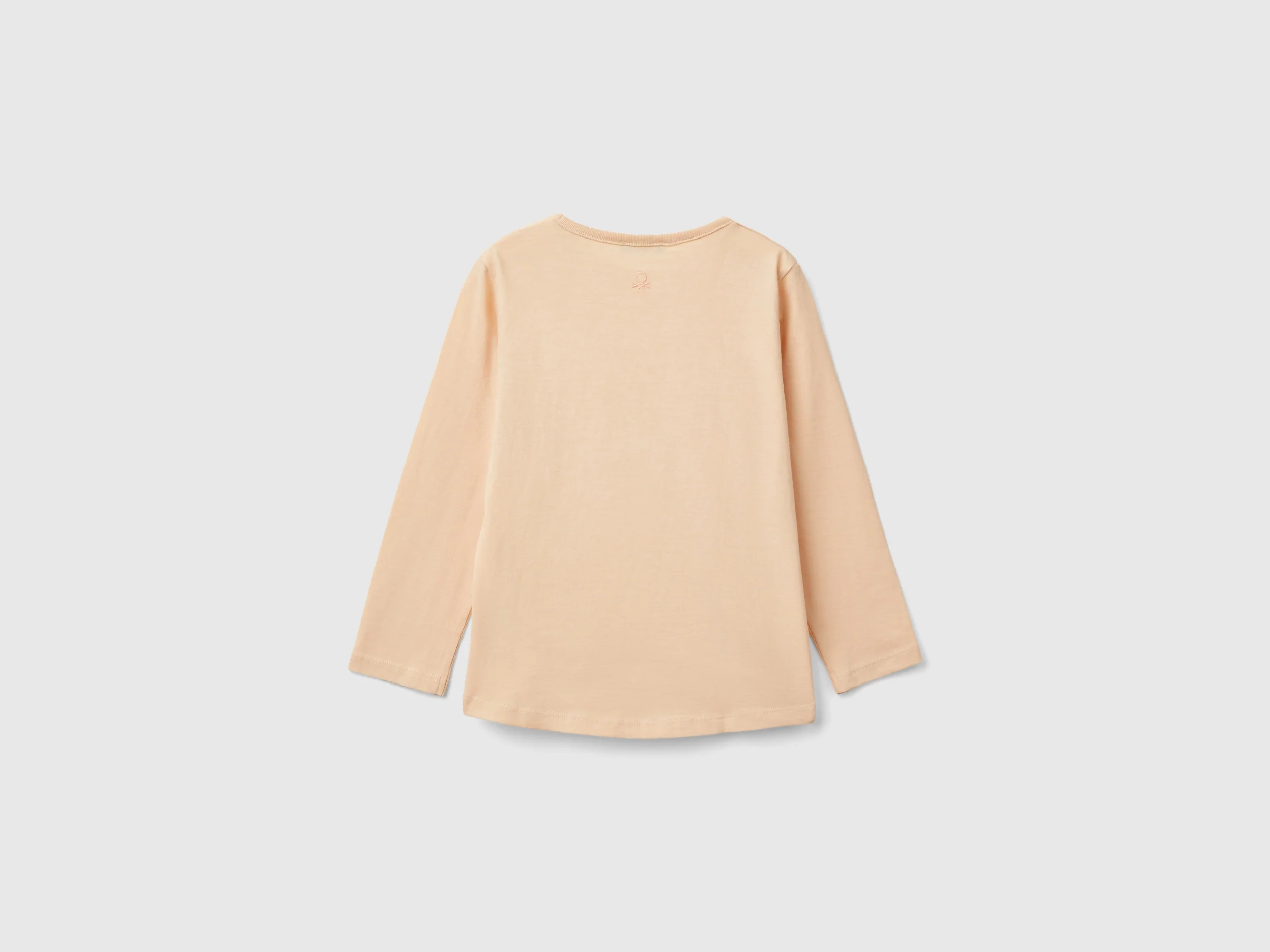 T-shirt con stampa e paillettes - Image 2