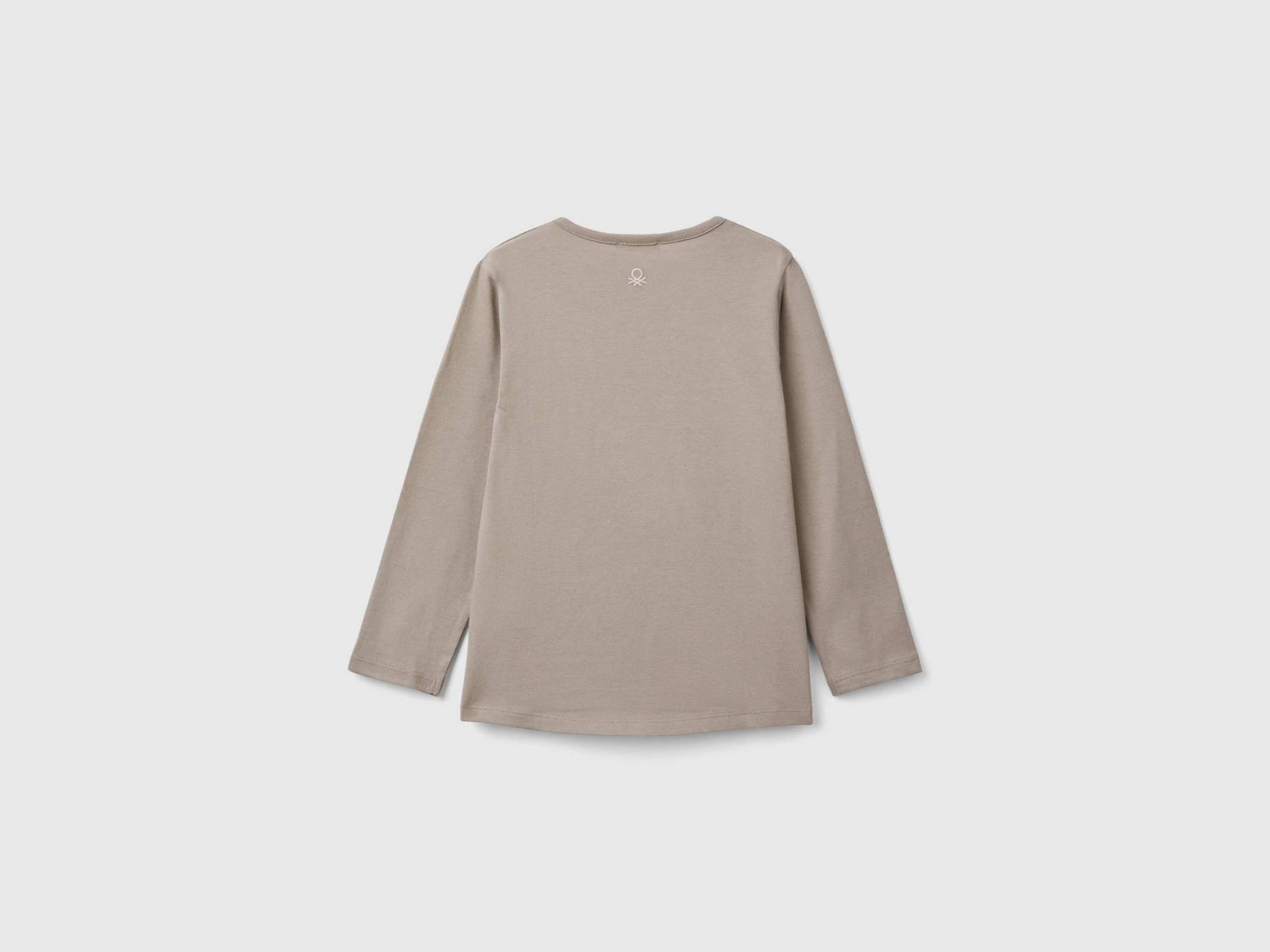 T-shirt con stampa e paillettes - Image 2