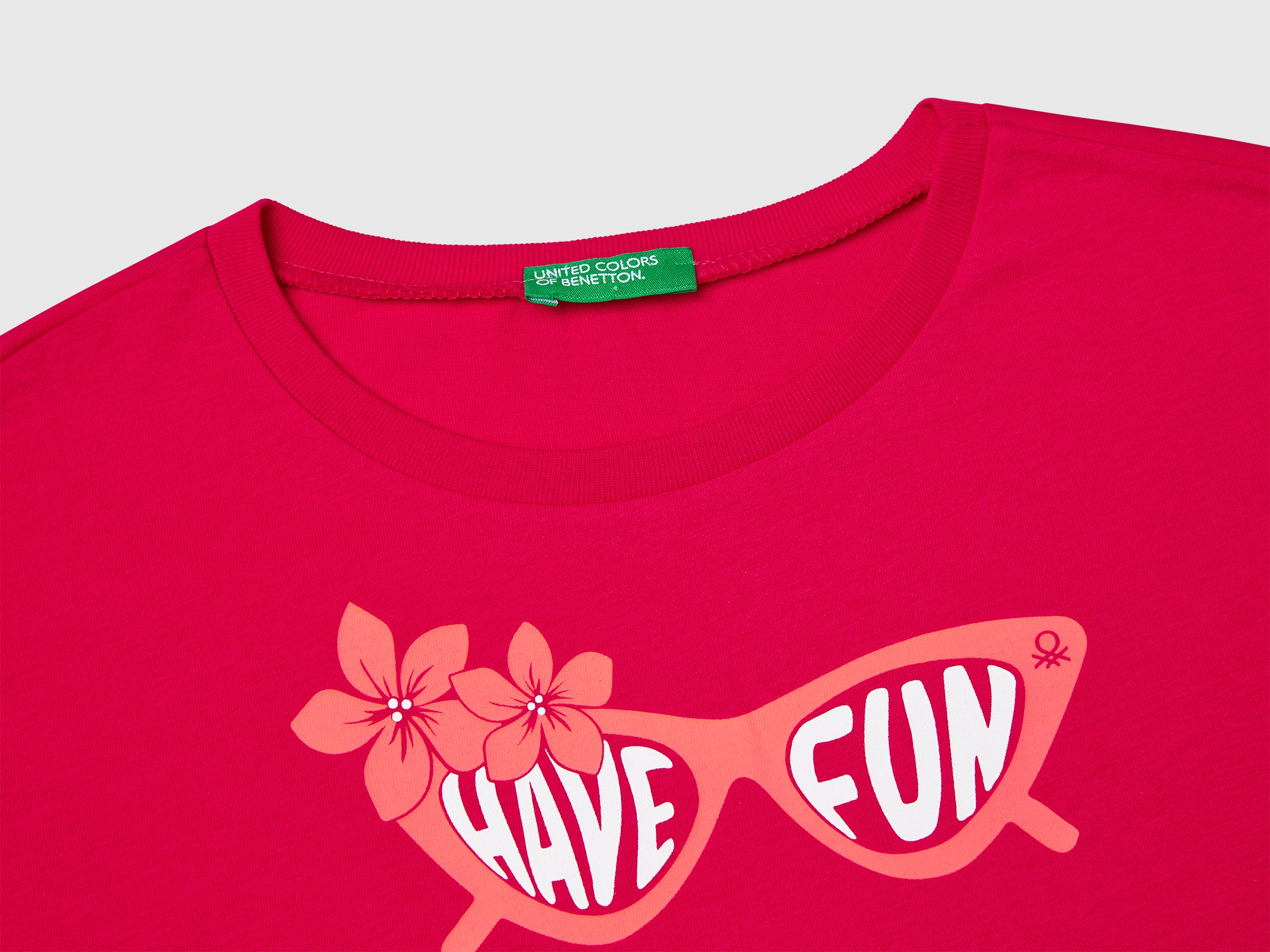 T-shirt con stampa fluo - Image 3