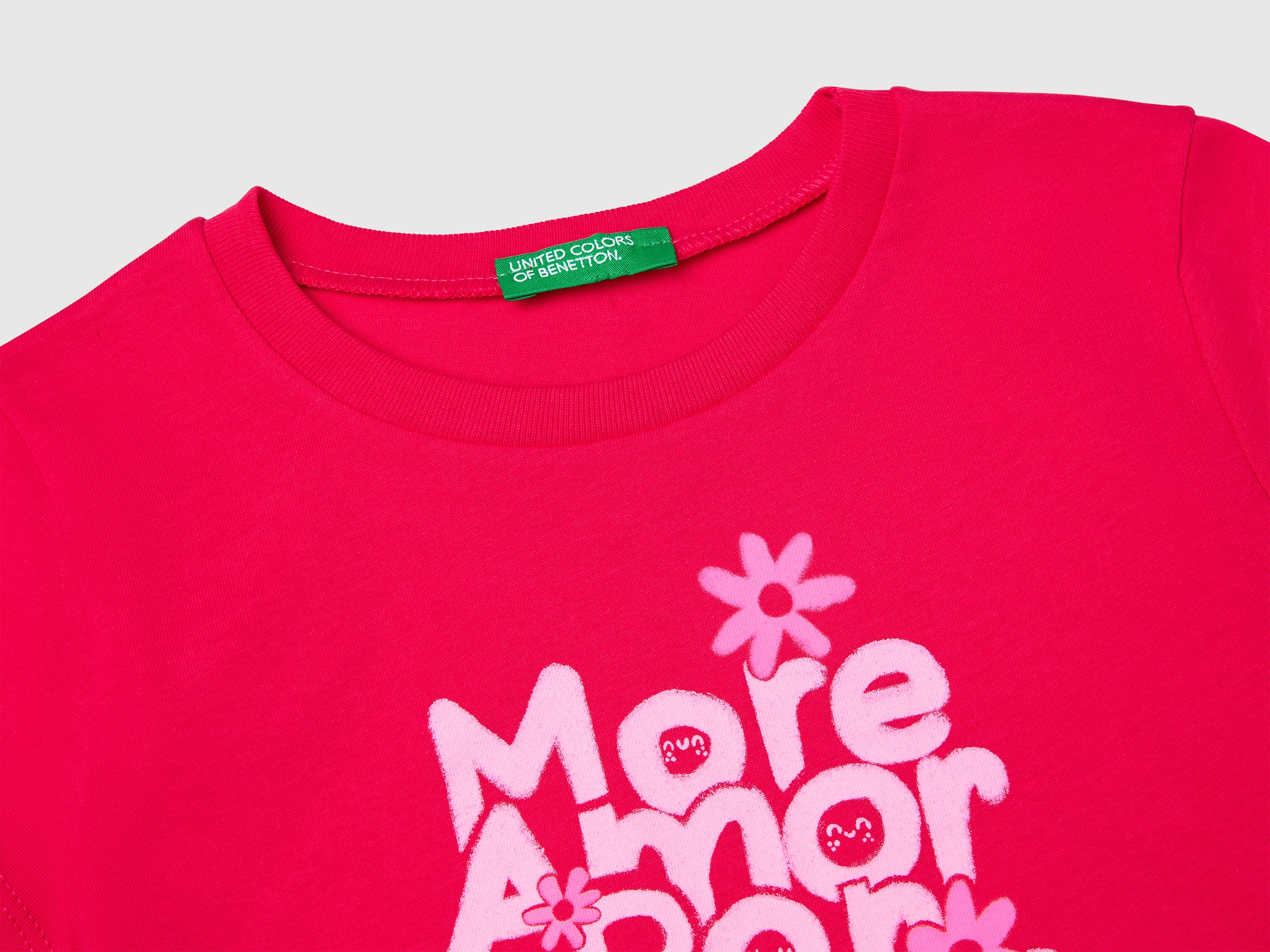 T-shirt con stampa fluo - Image 3