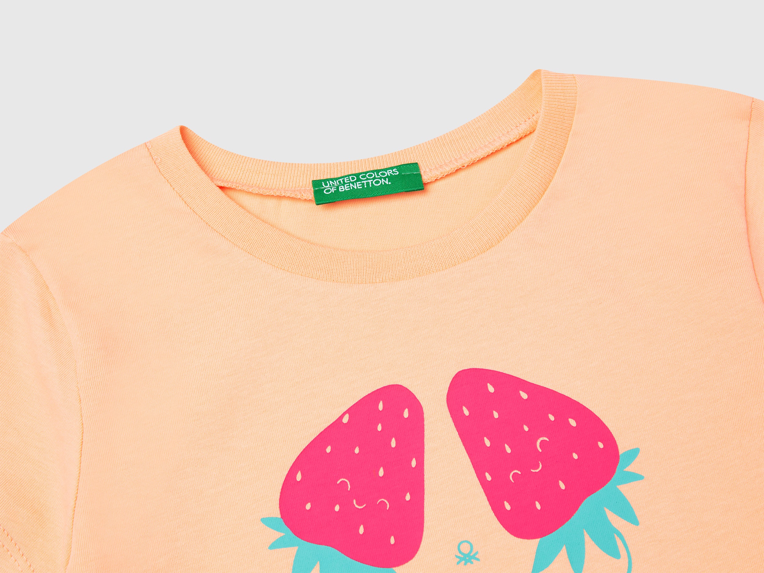 T-shirt con stampa fluo - Image 3