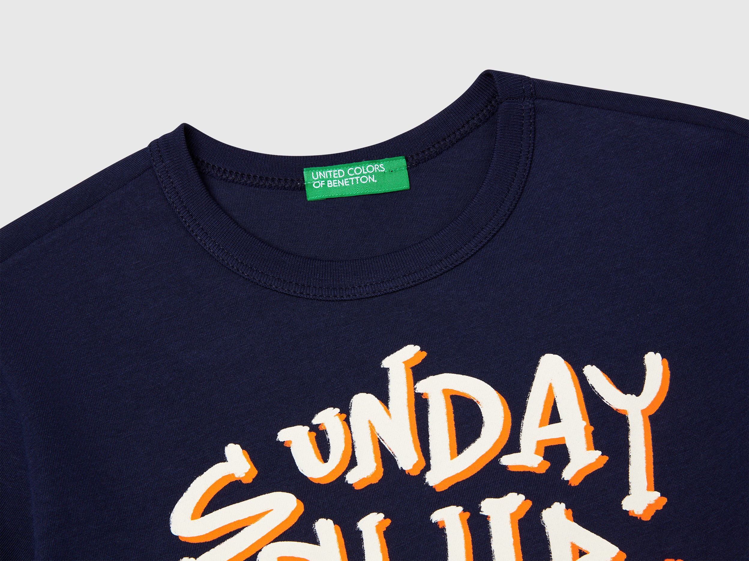 T-shirt con stampa fluo - Image 3