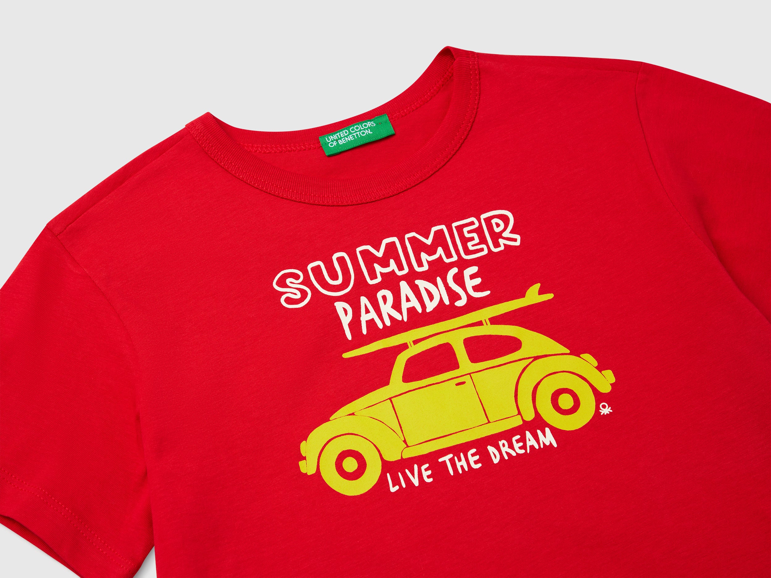 T-shirt con stampa fluo - Image 3