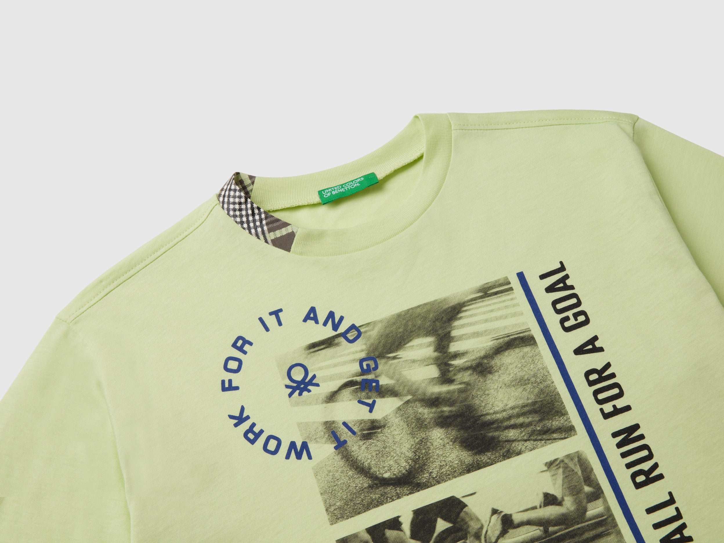 T-shirt con stampa fotografica in cotone bio - Image 3