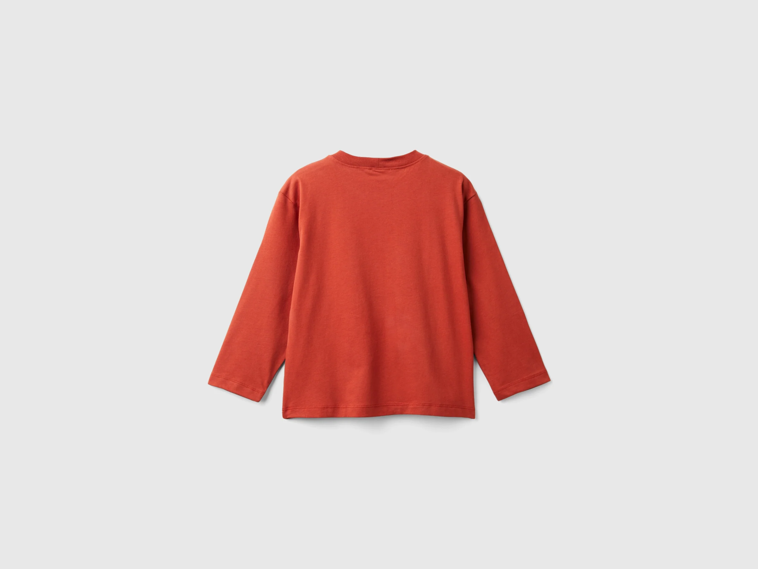 T-shirt con stampa in caldo cotone bio - Image 2