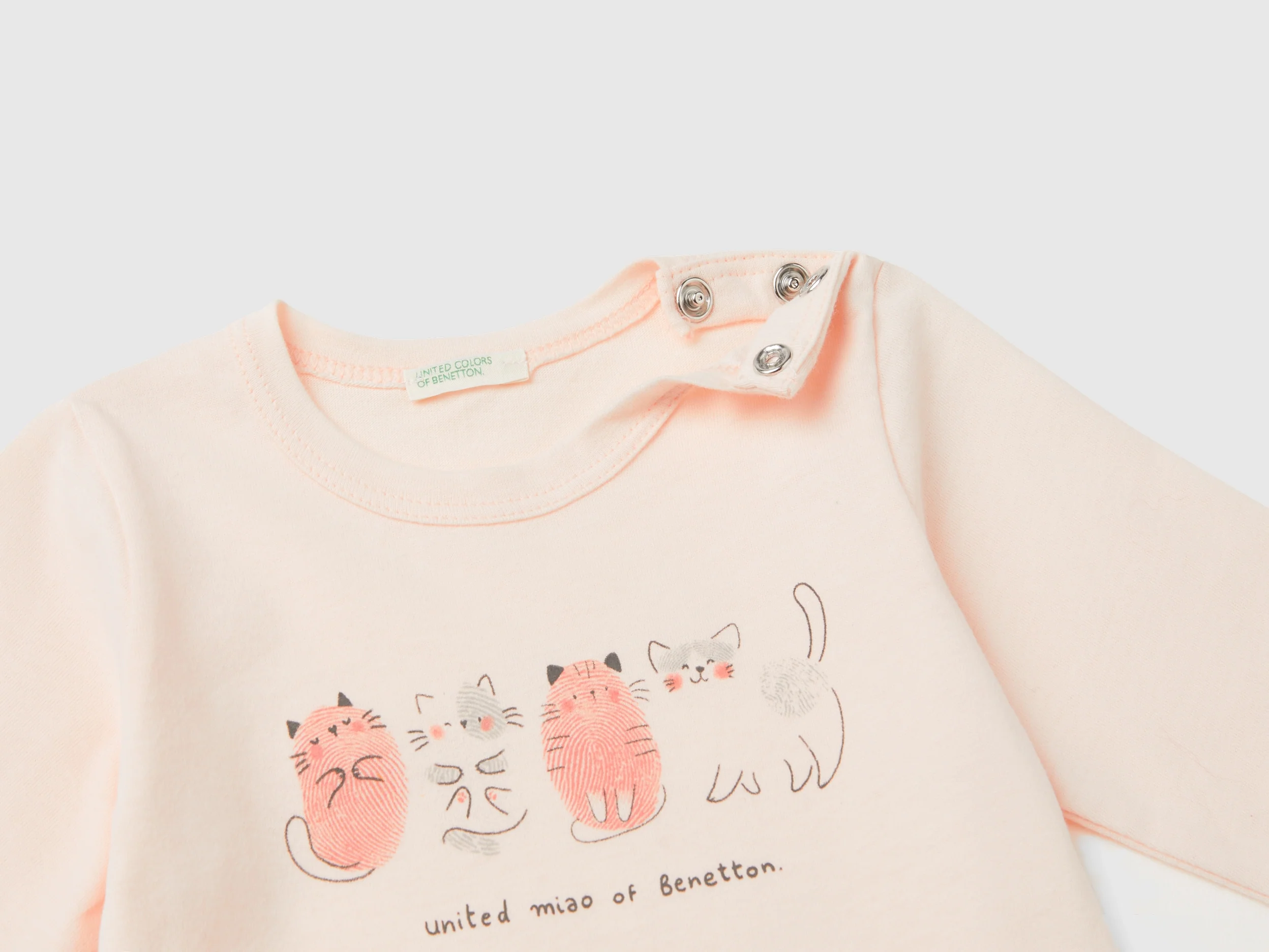 T-shirt con stampa in caldo cotone bio - Image 3