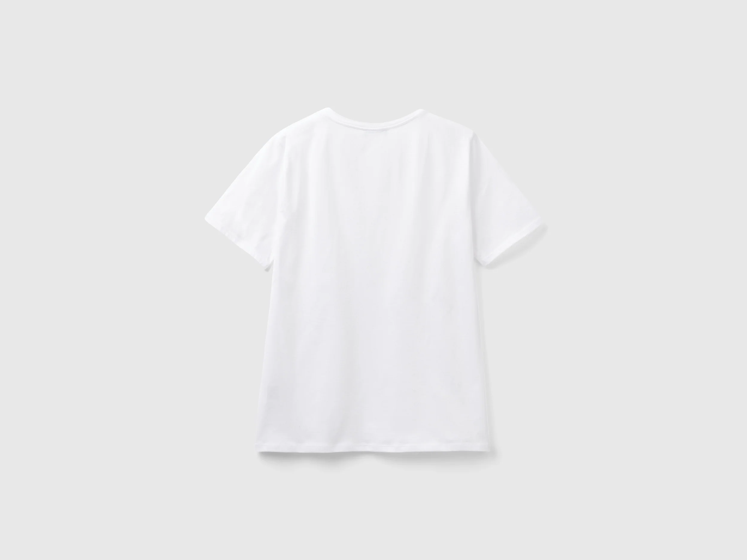 T-shirt con taschino in raso - Image 2
