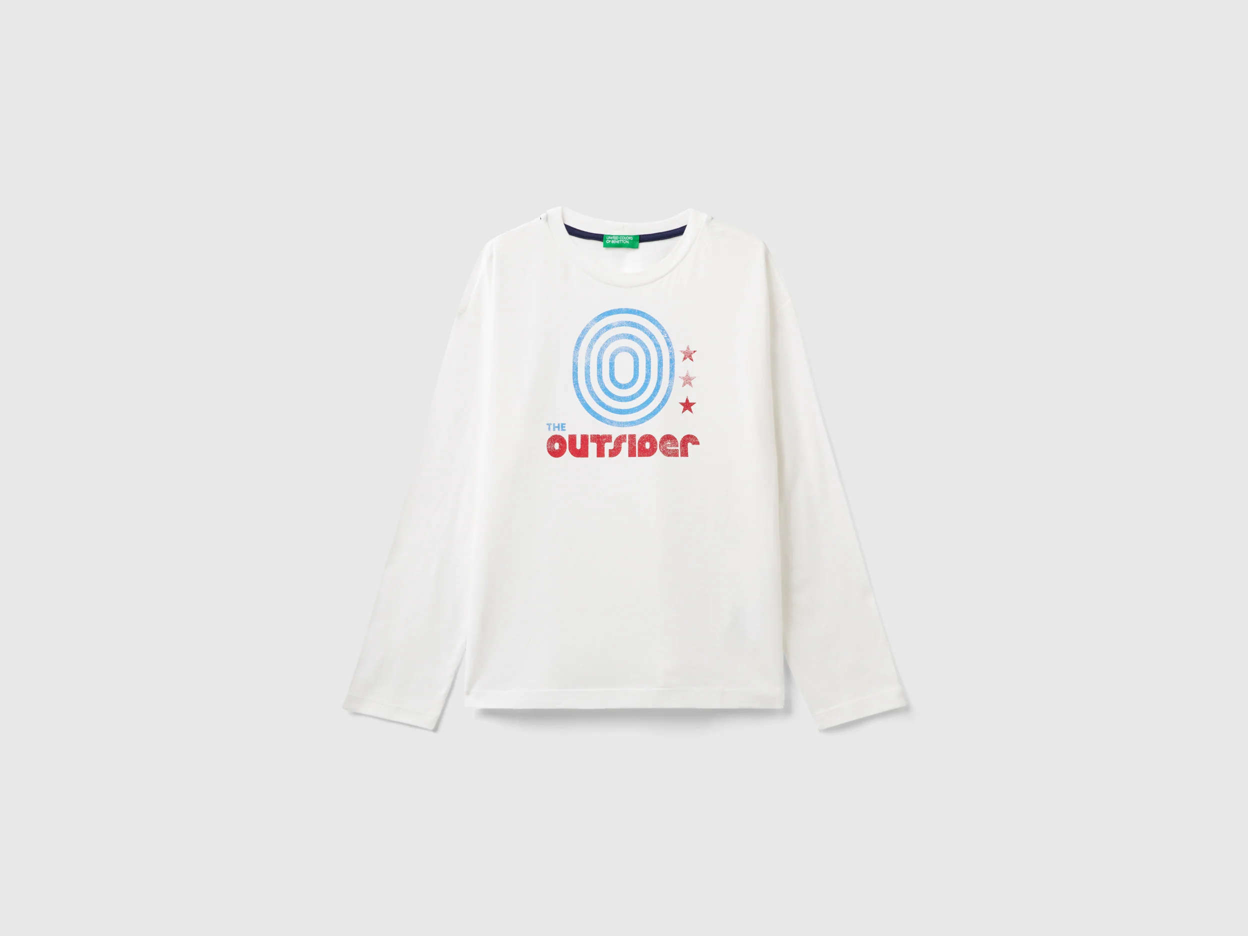 T-shirt in caldo cotone con stampa