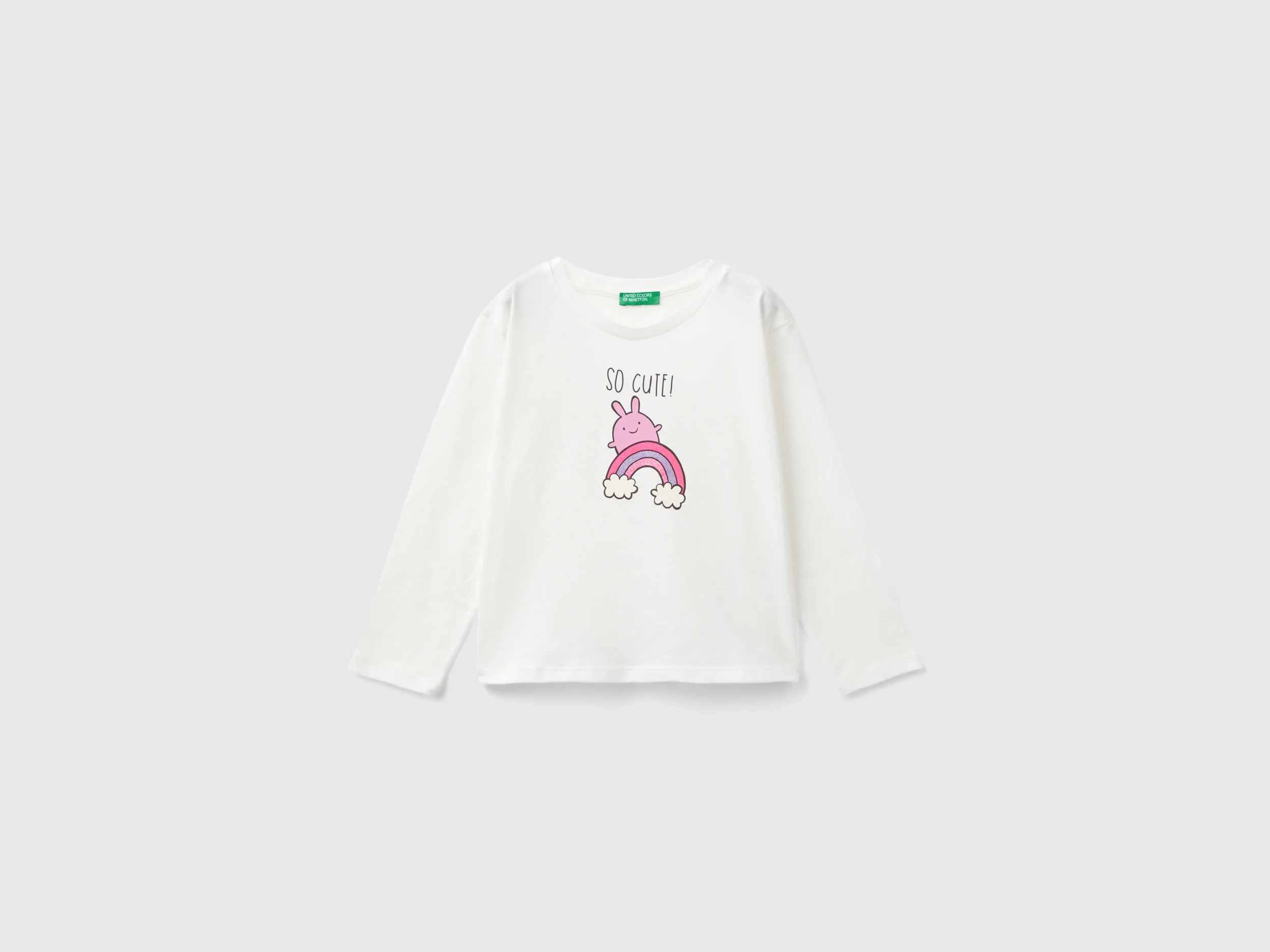 T-shirt in cotone bio con stampa