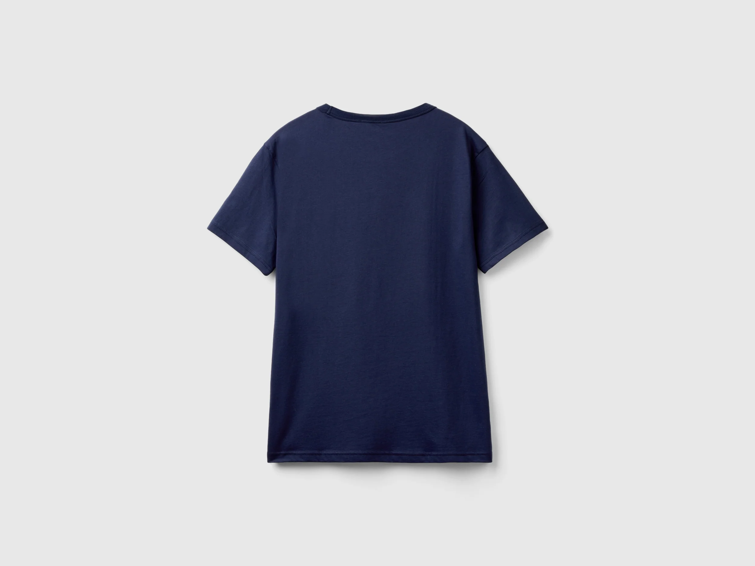 T-shirt in cotone bio con stampa logo - Image 2