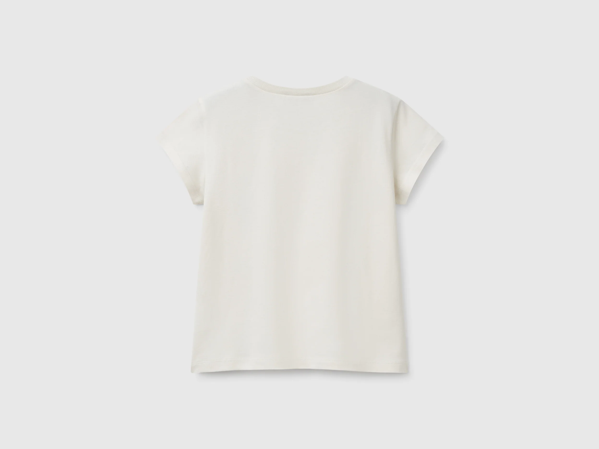 T-shirt in cotone con glitter - Image 2