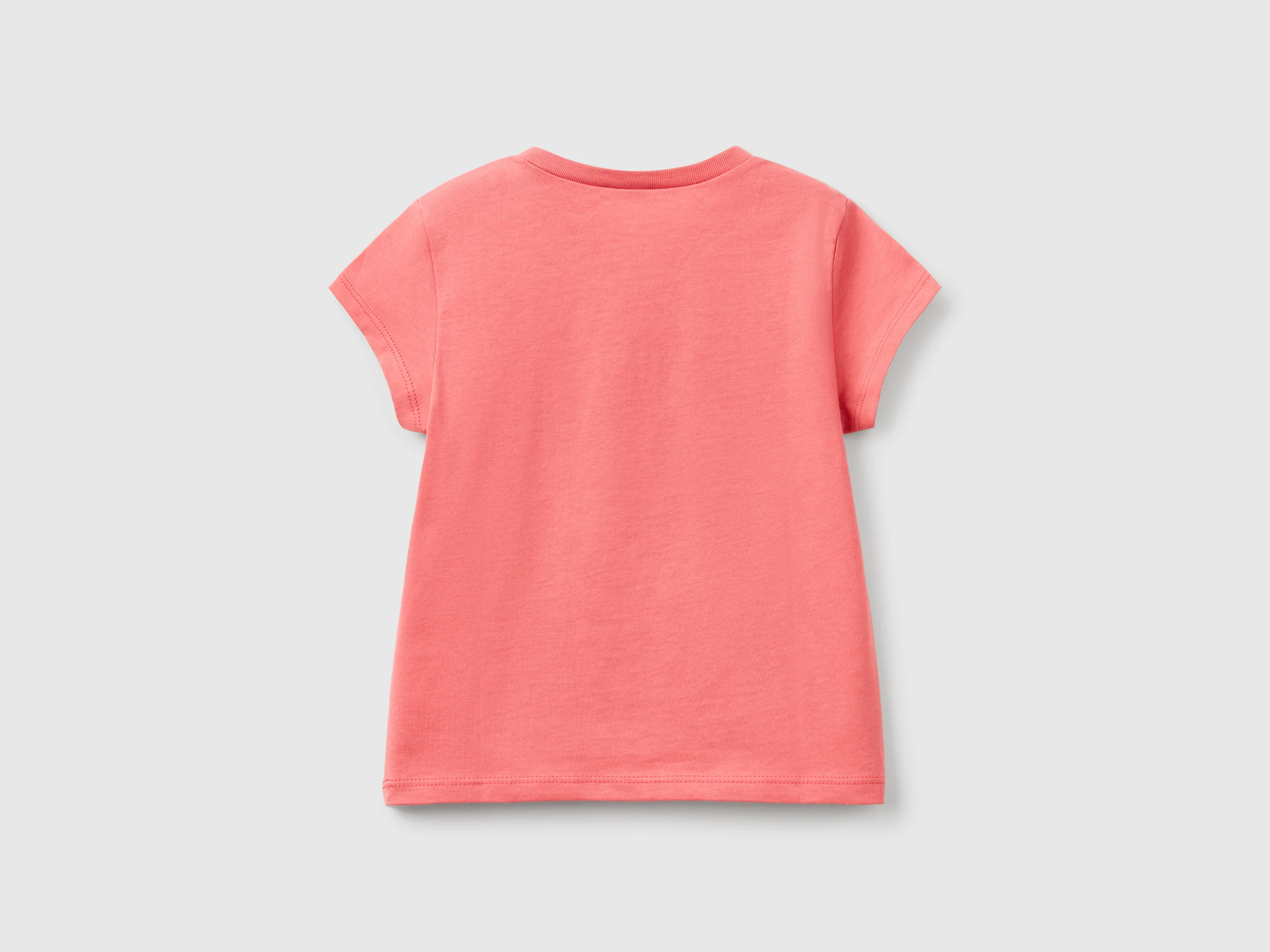 T-shirt in cotone con glitter - Image 2