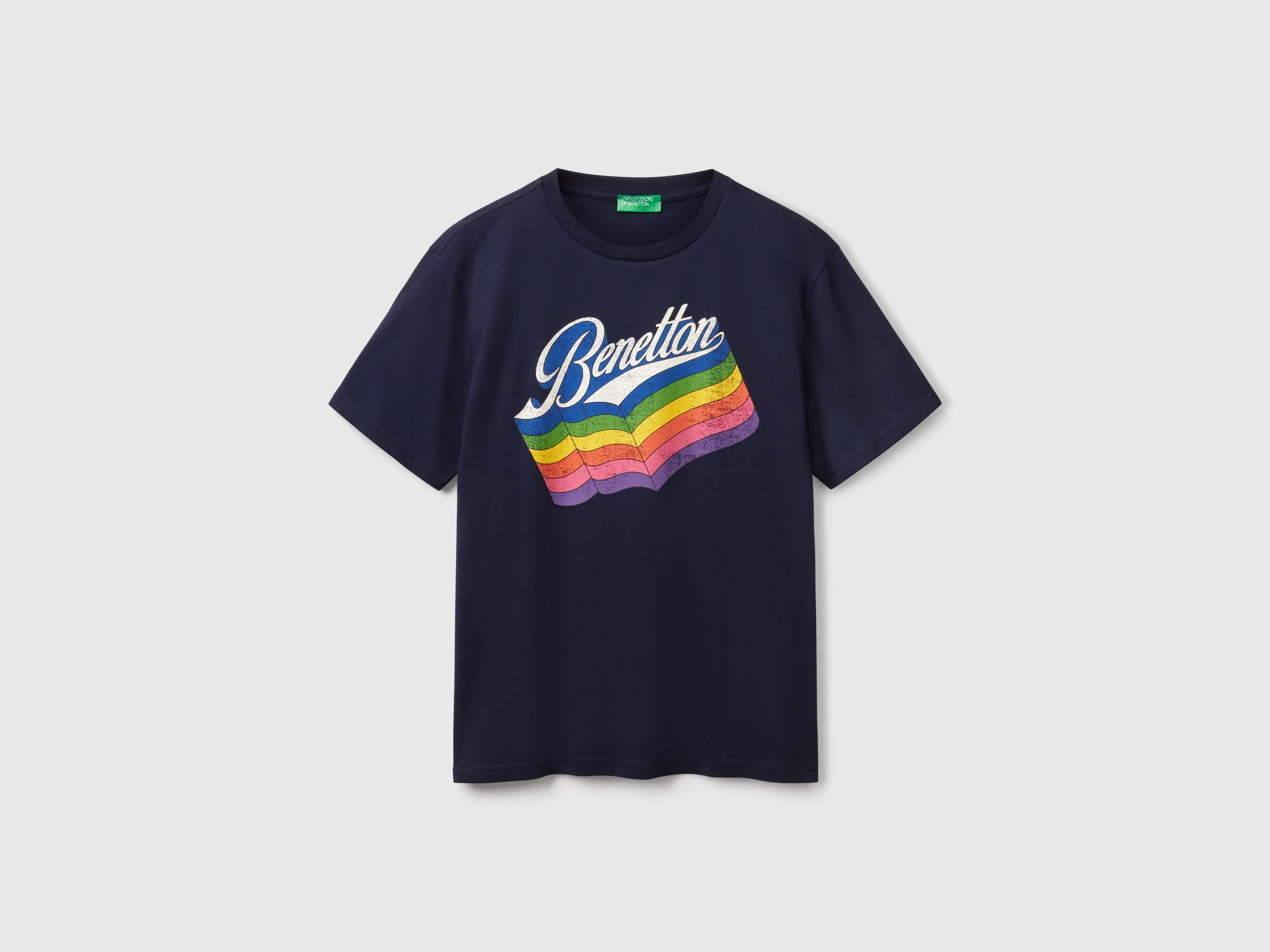 T-shirt in cotone con logo